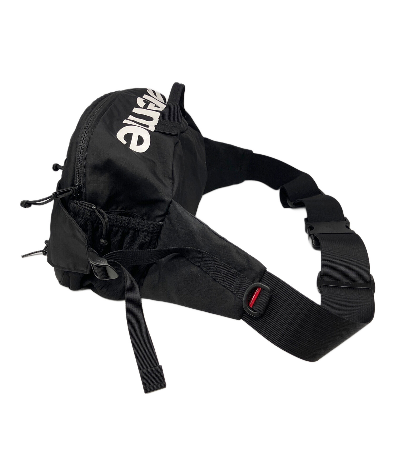美品】Supreme 17SS Waist Bag Black ウエストバッグ 中古・古着通販】SUPREME (シュプリーム) 17SS ウエストバッグ