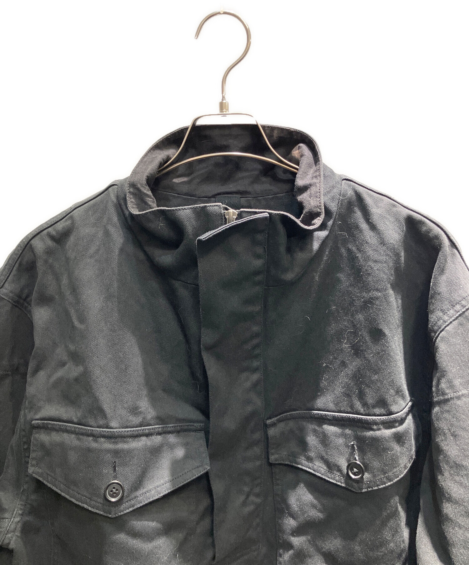 中古・古着通販】MHL (マーガレットハウエル) ブラックコットン