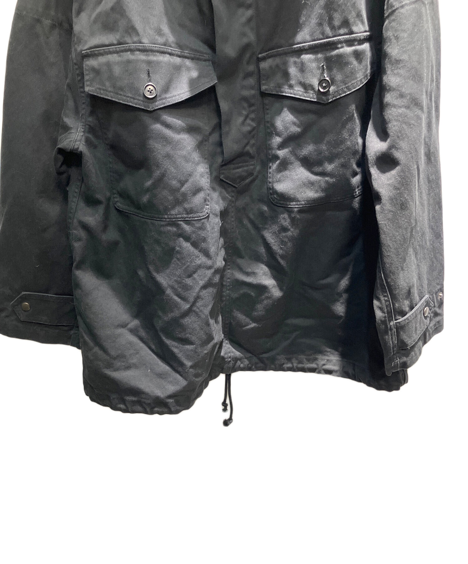 中古・古着通販】MHL (マーガレットハウエル) ブラックコットン
