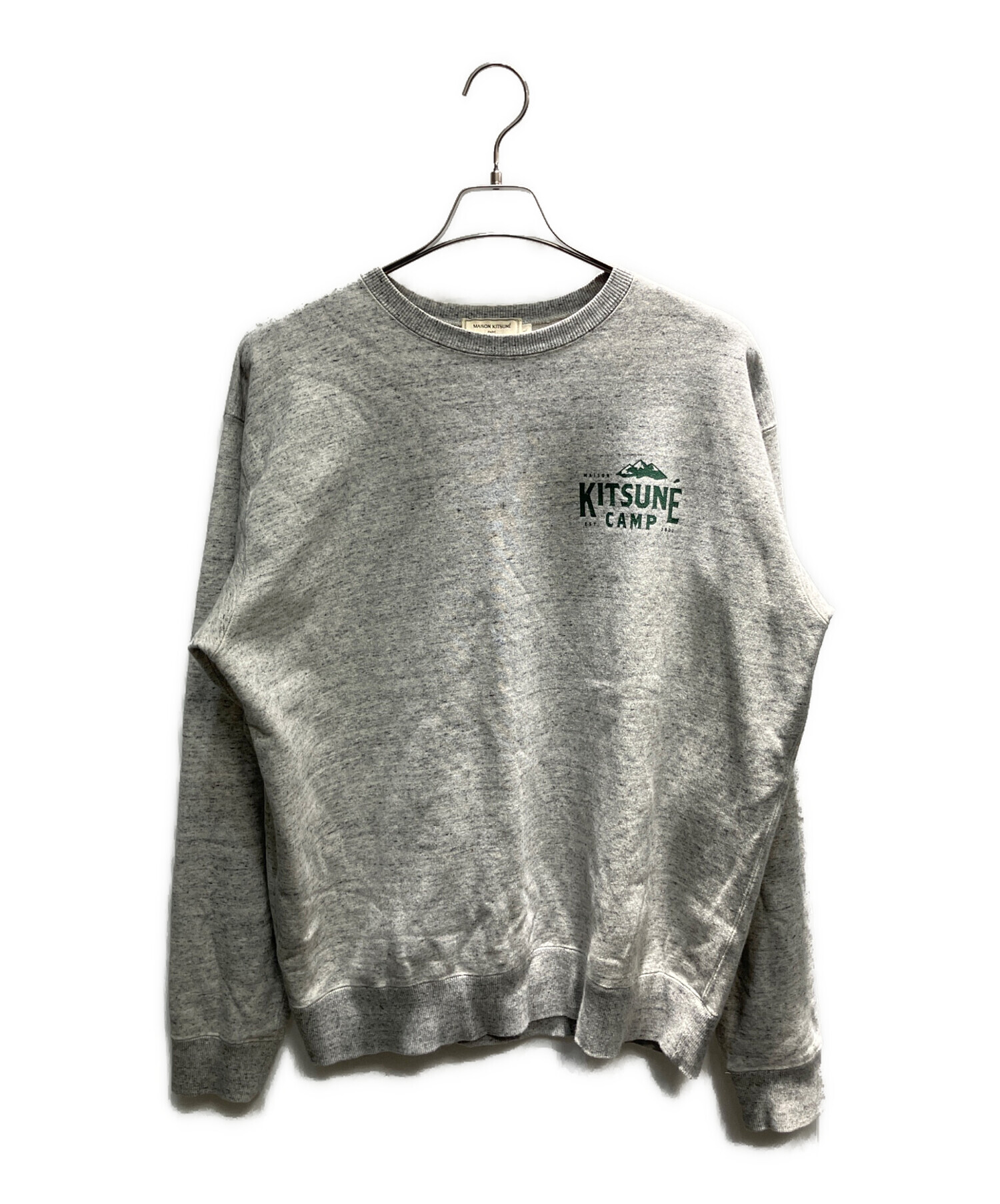 中古・古着通販】maison kitsune (メゾンキツネ) キャンプスウェット 
