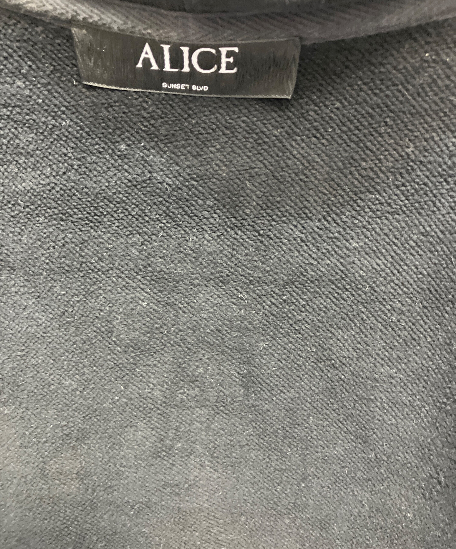 中古・古着通販】ALICE Hollywood (アリス ハリウッド) ジップパーカー
