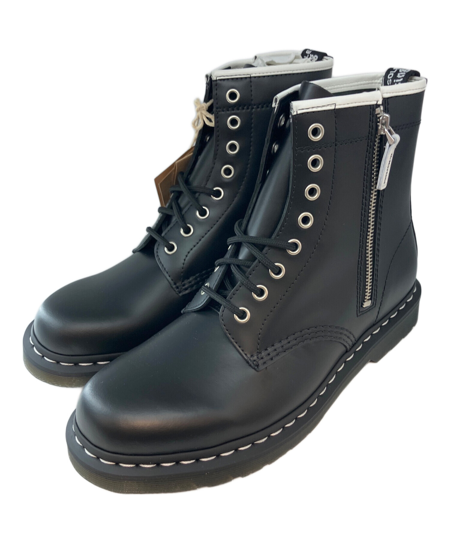 【中古】Dr.Martens 1460 ZIPPED HDW BOOT UK8 中古・古着通販】Dr.Martens (ドクターマーチン) 1460 ZIPPED HDW 8