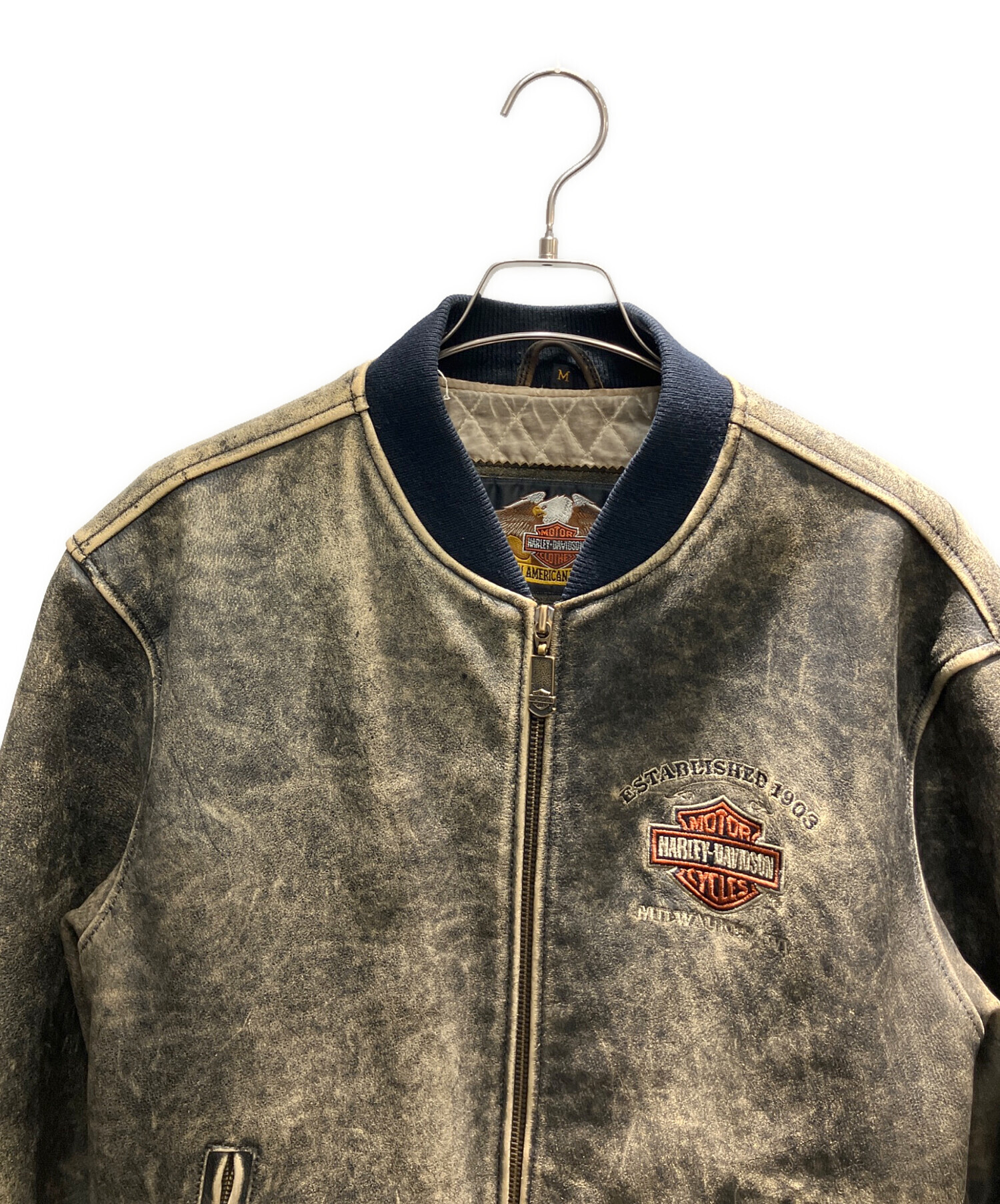 中古・古着通販】HARLEY-DAVIDSON (ハーレーダビッドソン) ボンバー