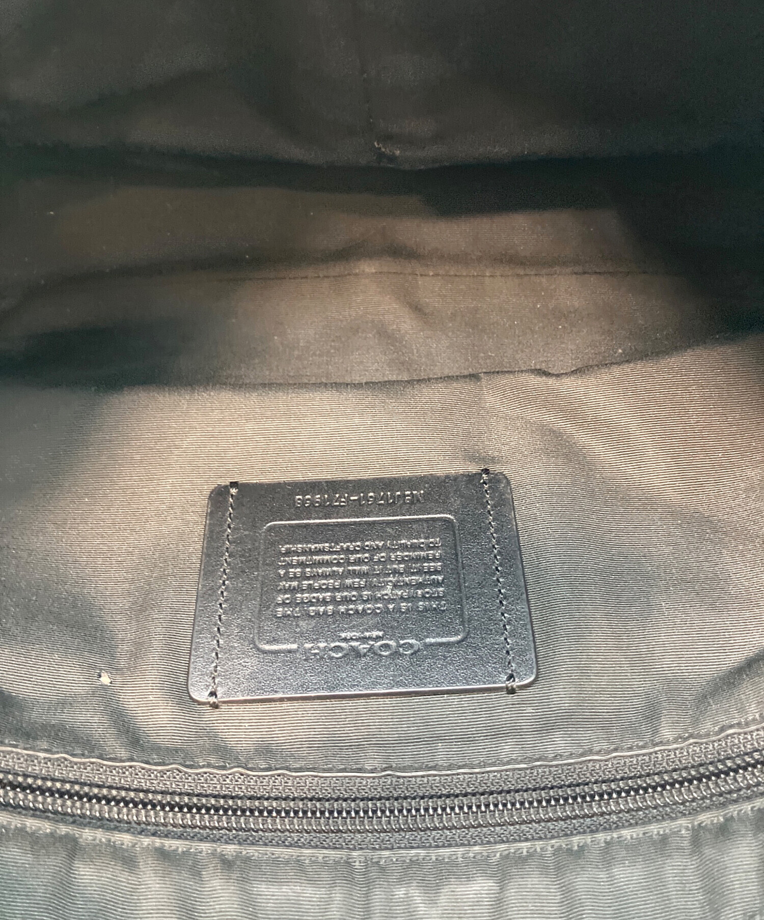 中古・古着通販】COACH (コーチ) ショルダーバッグ ブラック｜ブランド