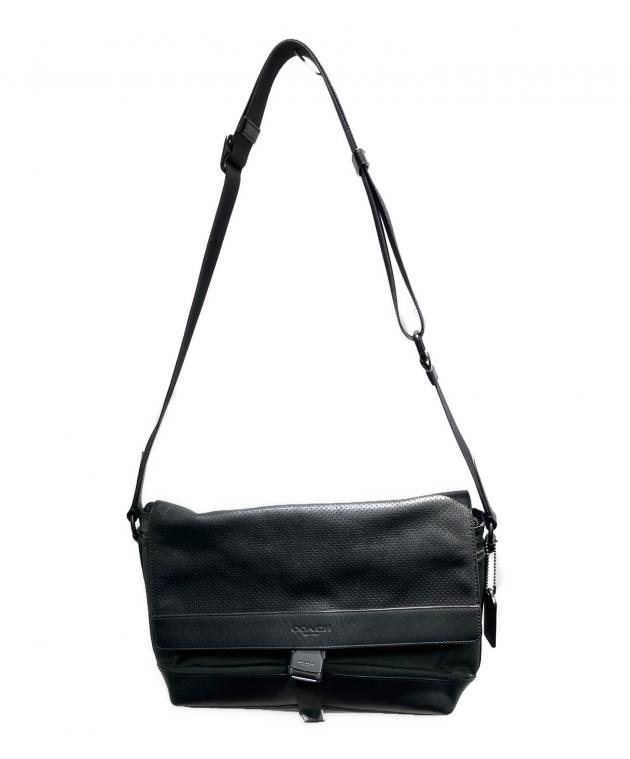 中古・古着通販】COACH (コーチ) ショルダーバッグ ブラック｜ブランド