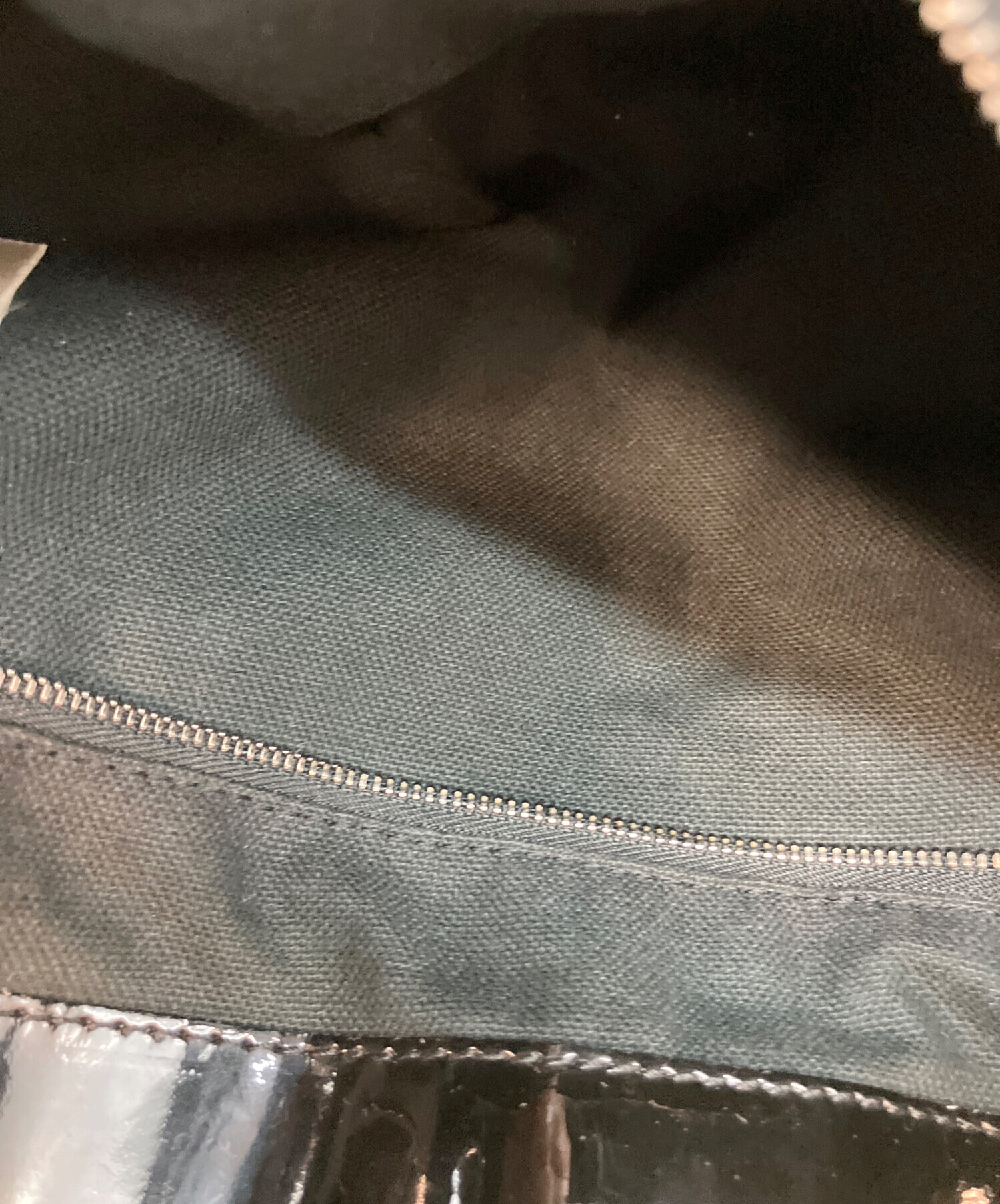 中古・古着通販】BURBERRY (バーバリー) エナメルトートバッグ