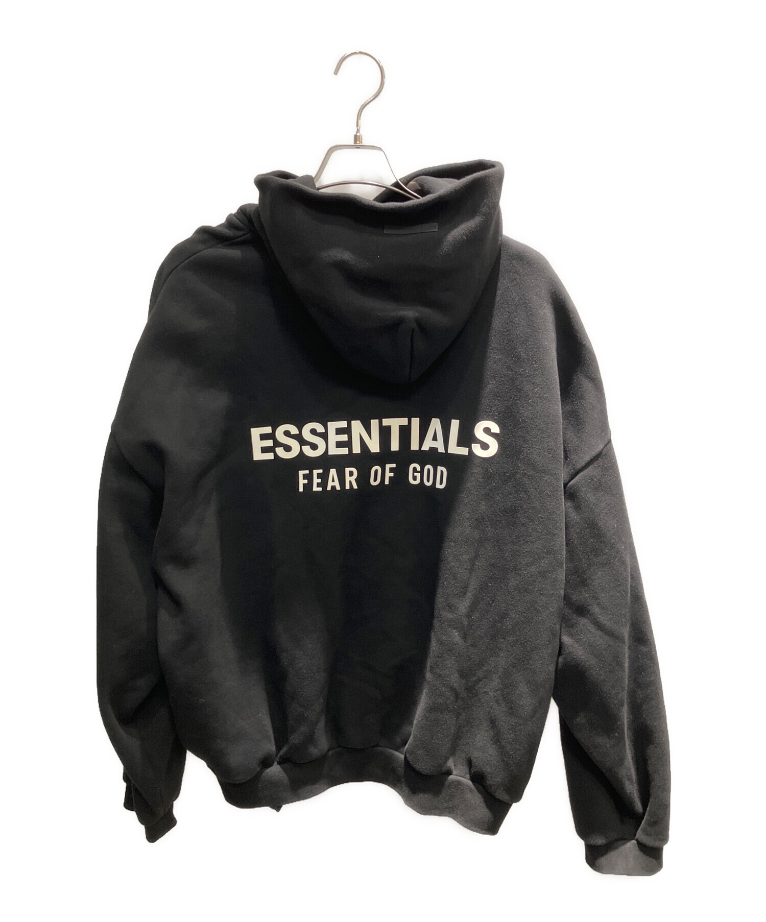 フィアオブゴッド エッセンシャル パーカー 黒 M 新品 FOG Fear Of God