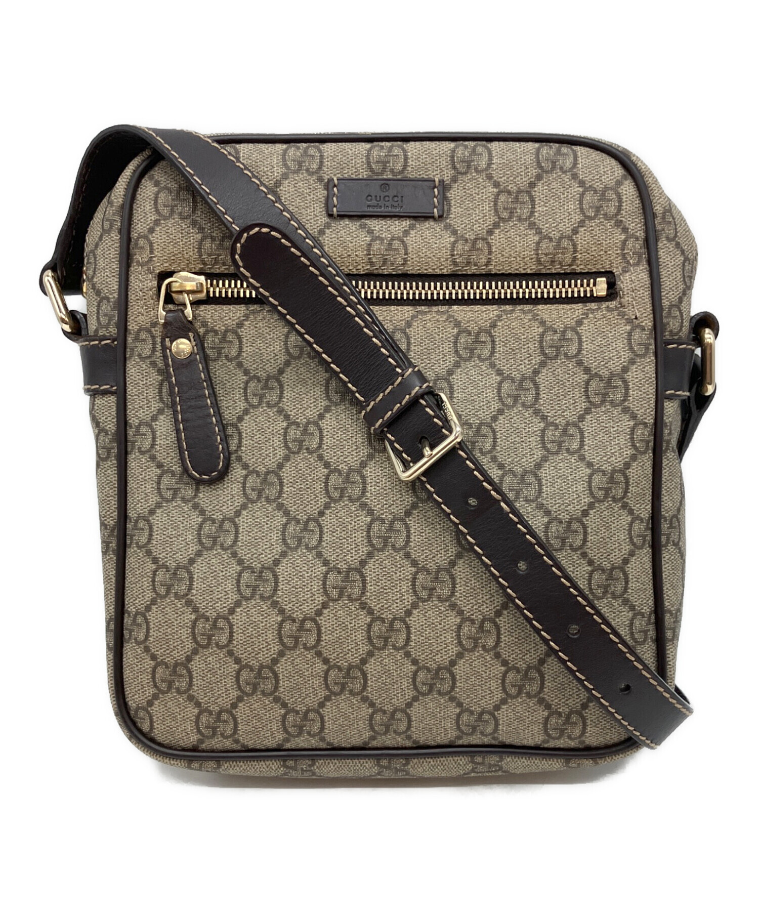 中古・古着通販】GUCCI (グッチ) GGスプリーム ショルダーバッグ
