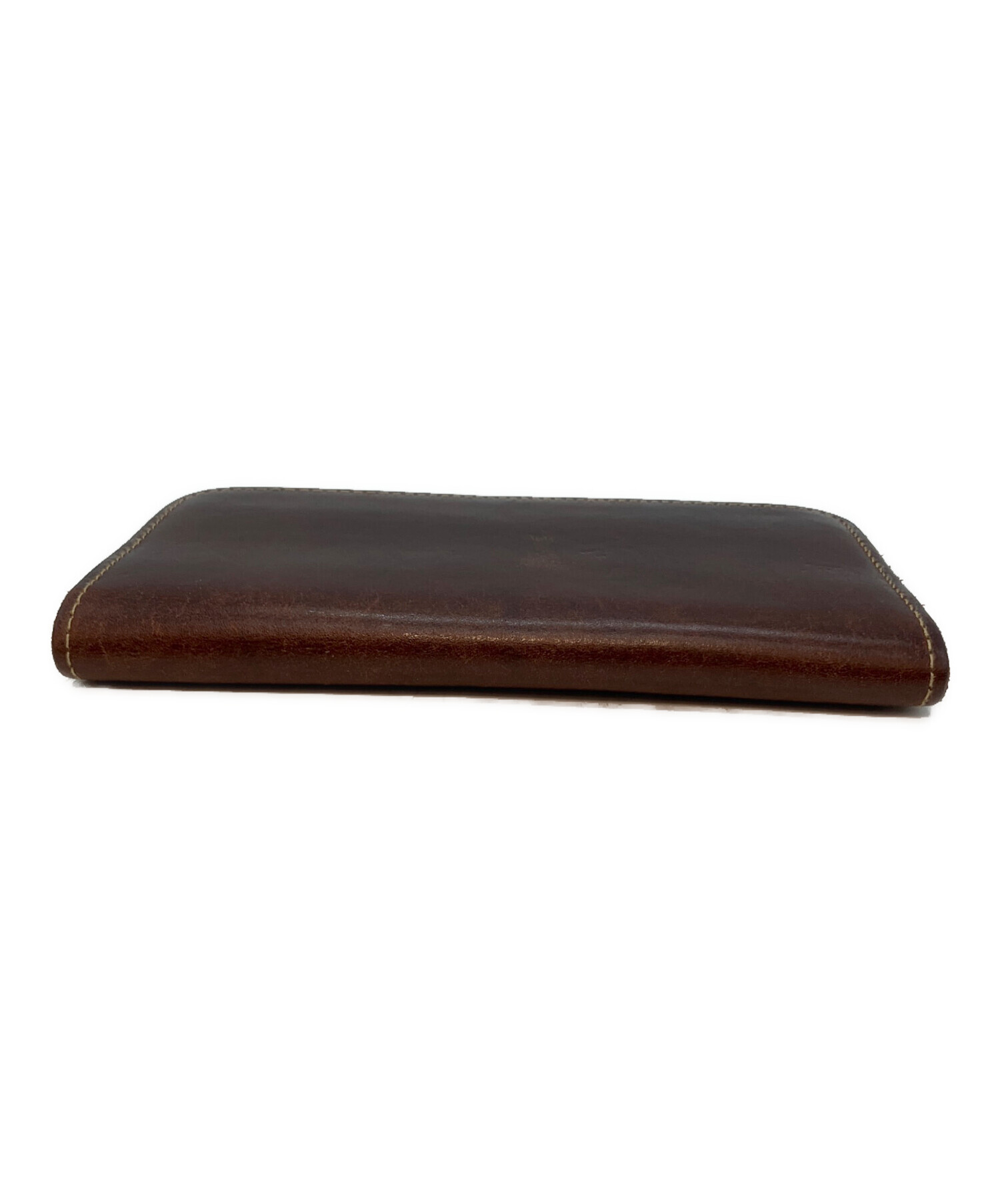 中古・古着通販】PORTER HOF (ポーター ホフ) レザー長財布 ブラウン