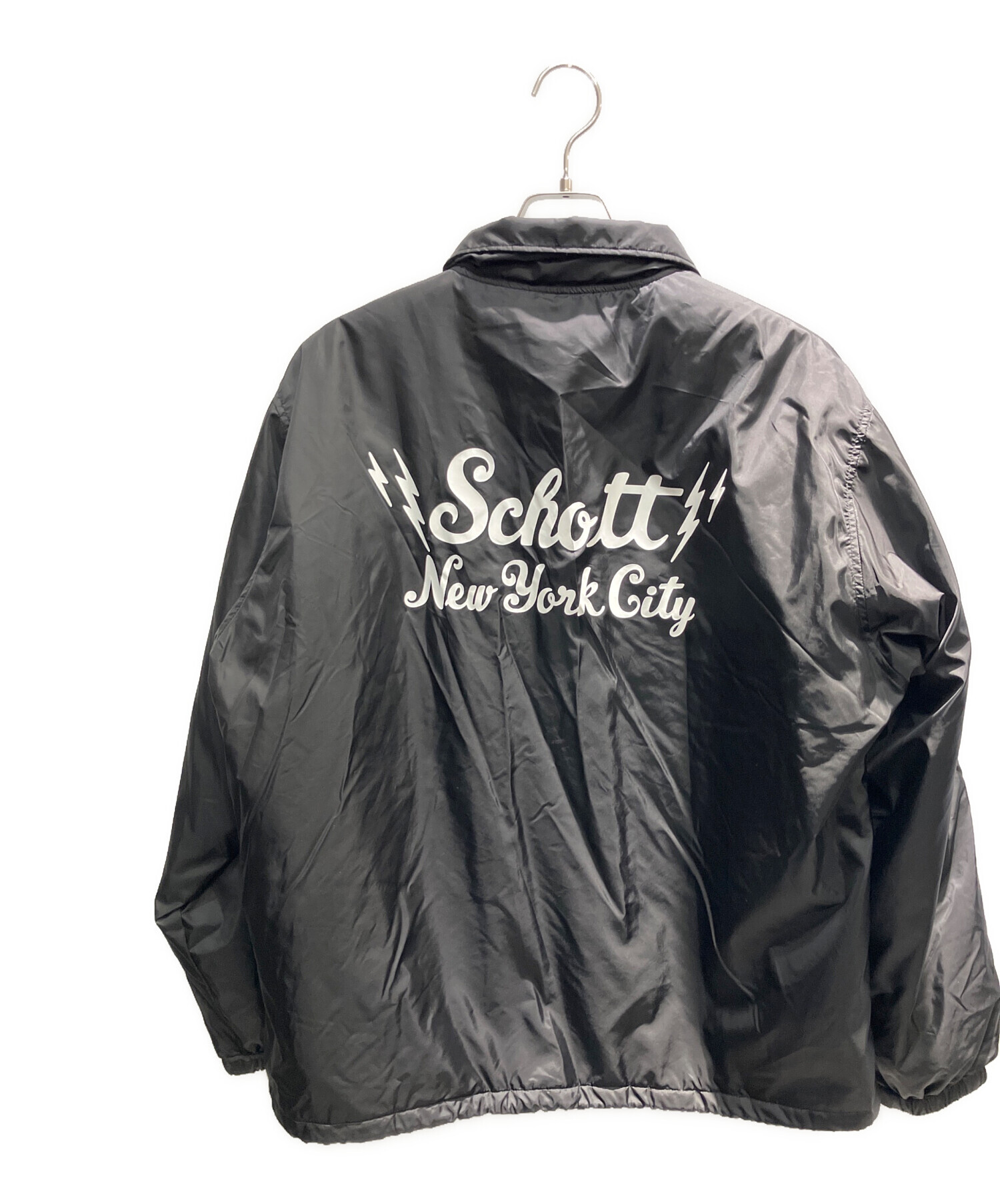 中古・古着通販】Schott (ショット) バックロゴナイロンコーチ