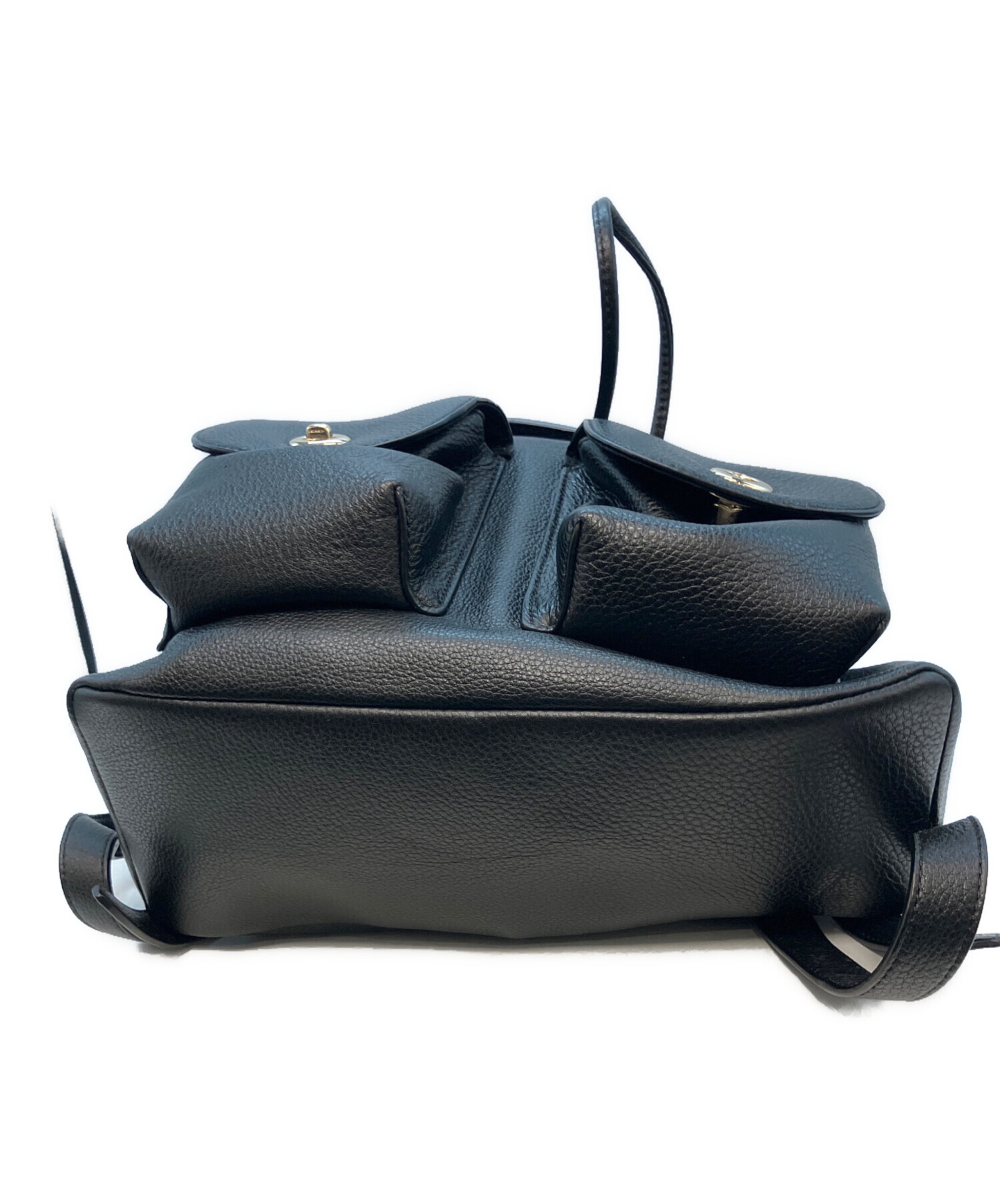 中古・古着通販】COACH (コーチ) ペブルド レザー ビリー バックパック