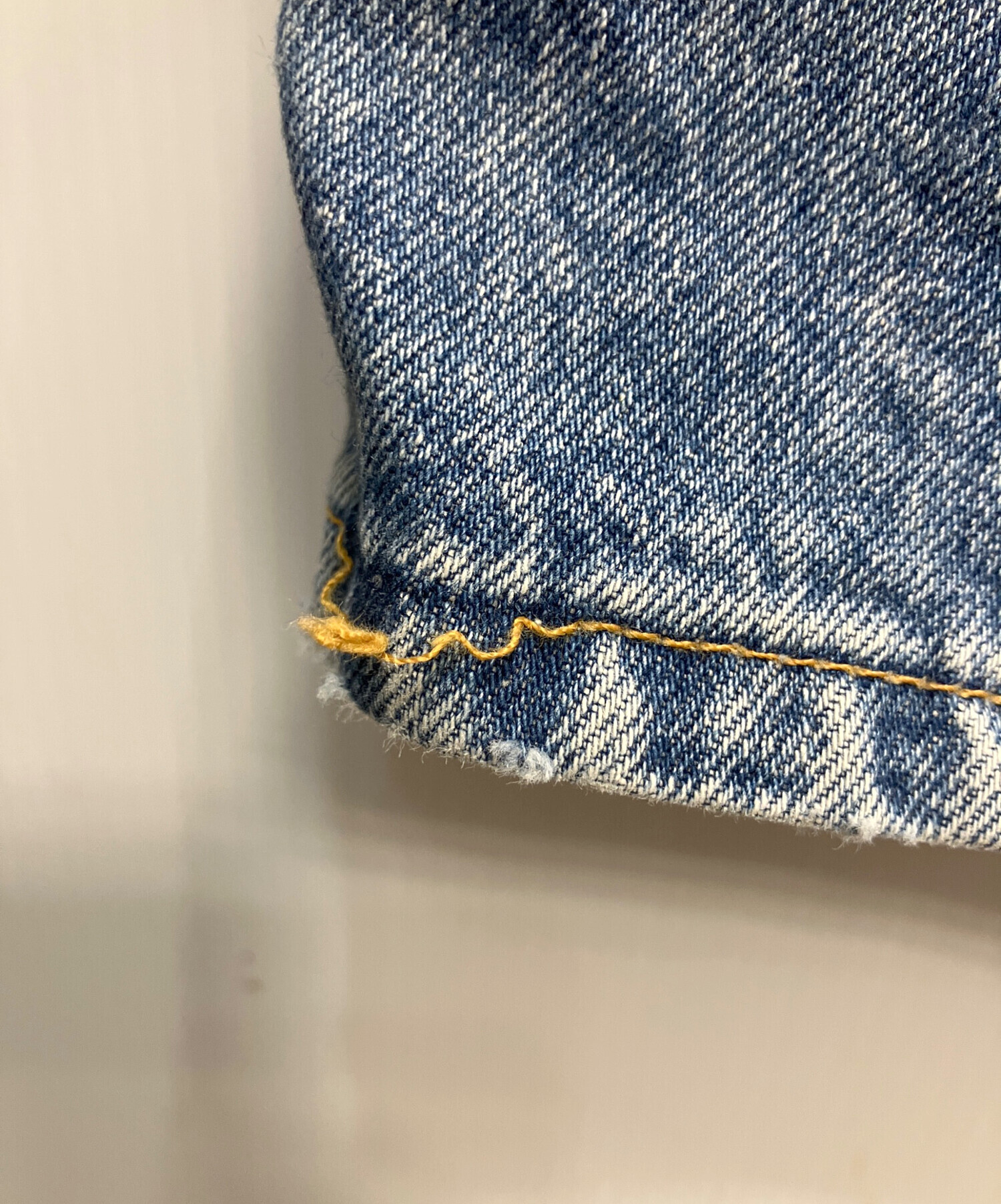 中古・古着通販】LEVI'S (リーバイス) USA製 デニムパンツ ブルー