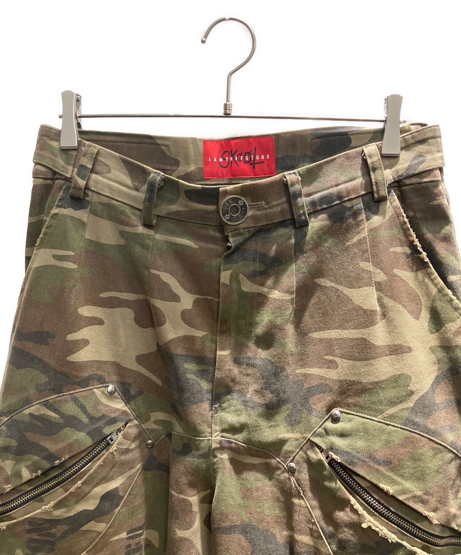 中古・古着通販】SKOOT (スクート) GROW OP CAMOJORTS ハーフパンツ