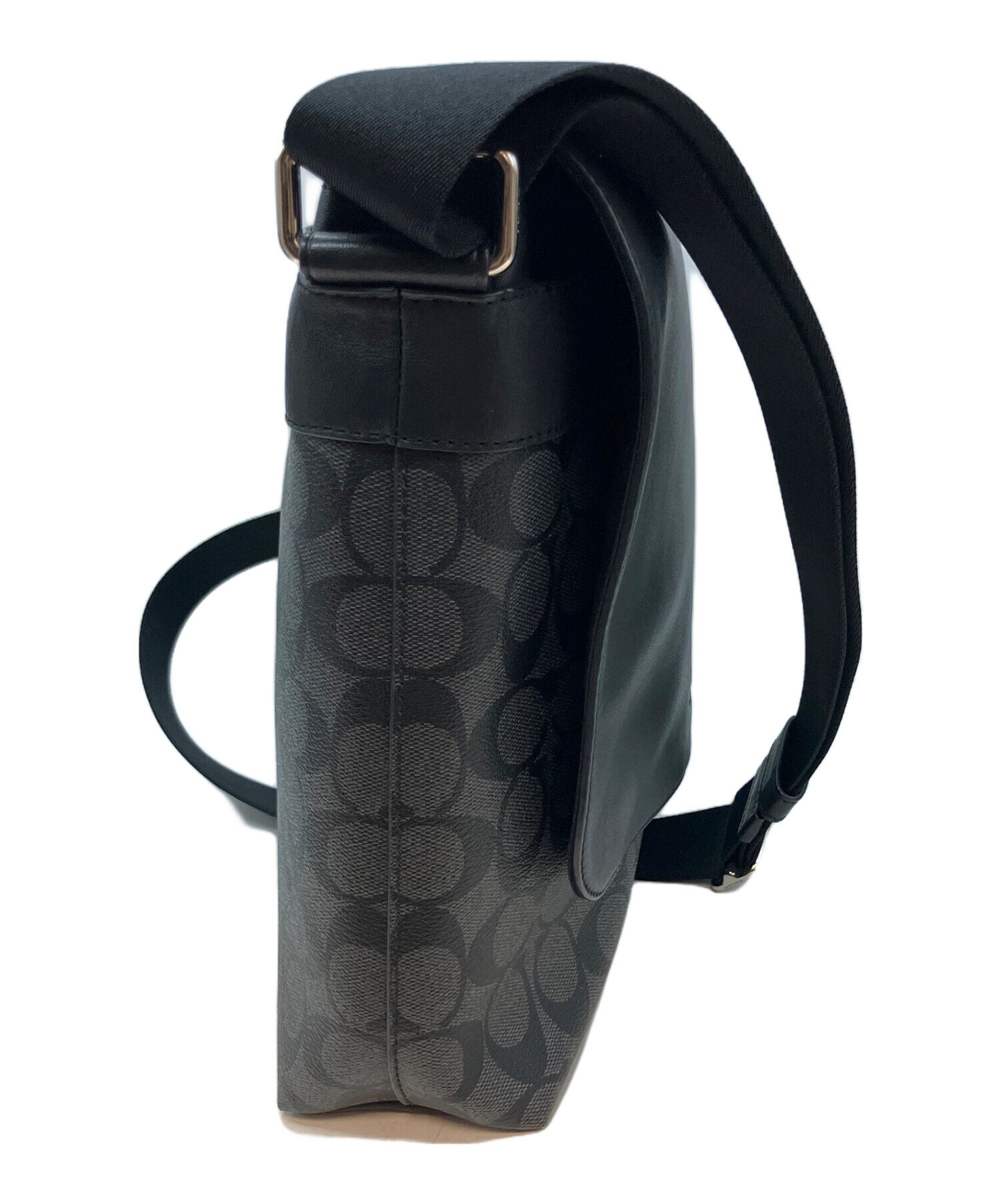 コーチ　ショルダーバッグ　未使用品 中古・古着通販】COACH (コーチ) シグネチャー ショルダーバッグ