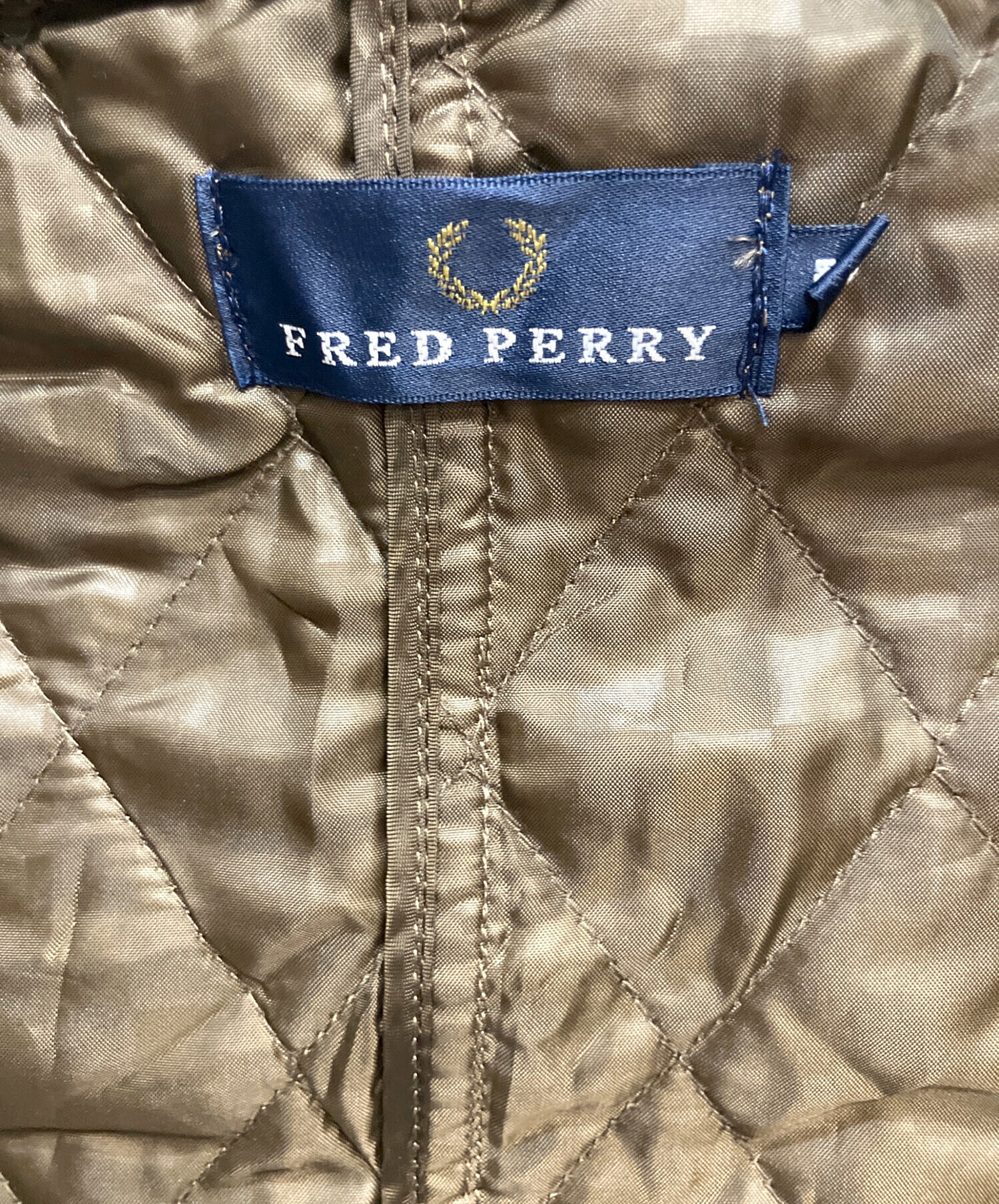 中古・古着通販】FRED PERRY (フレッドペリー) キルティングジャケット