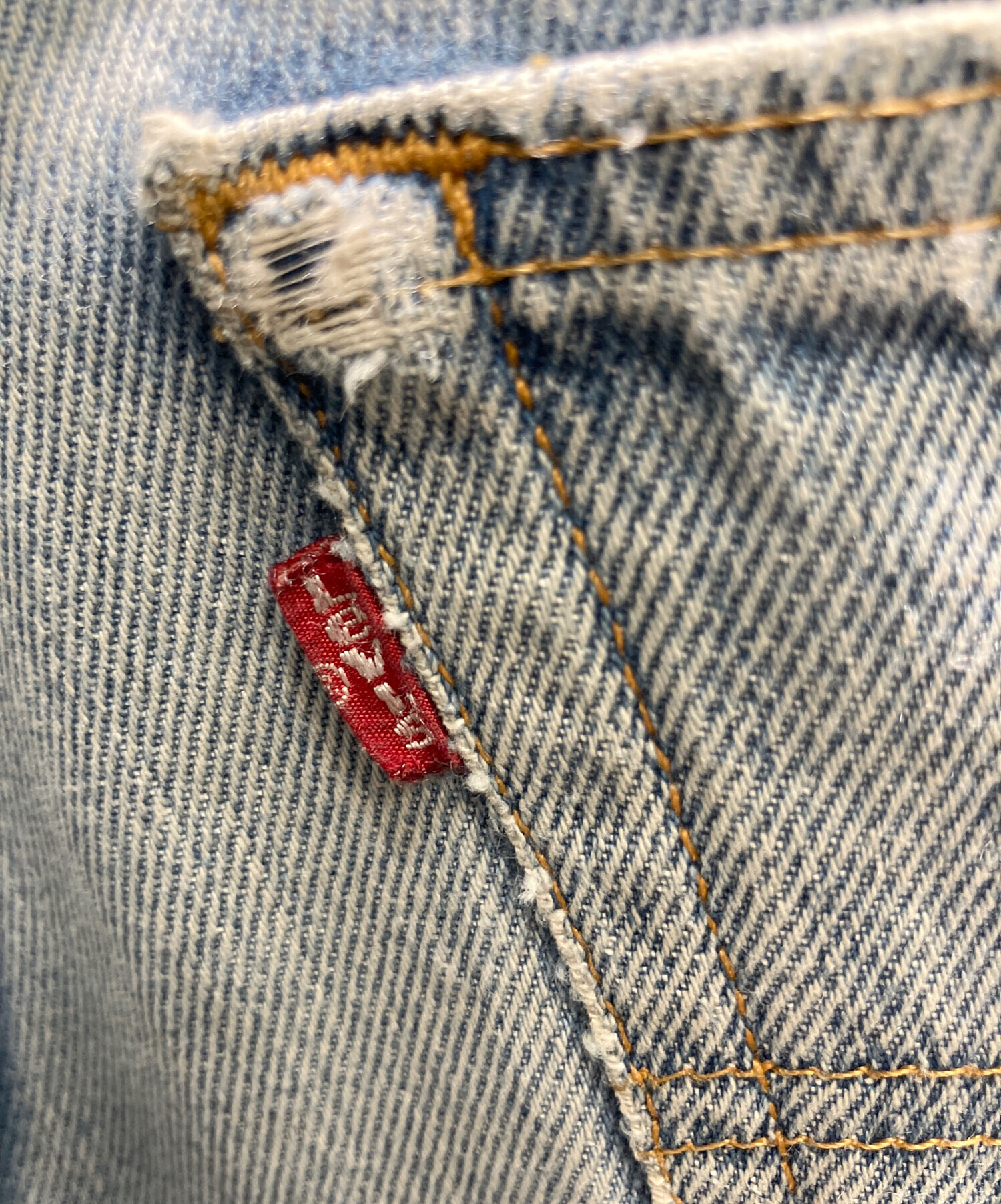 中古・古着通販】LEVI'S (リーバイス) 501XXデニムパンツ スカイブルー