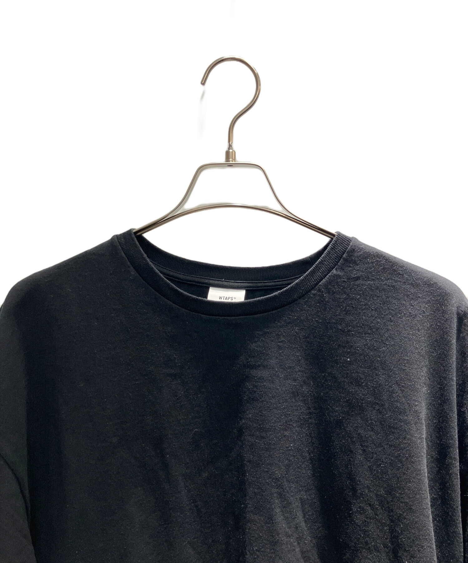 中古・古着通販】WTAPS (ダブルタップス) 半袖カットソー ブラック