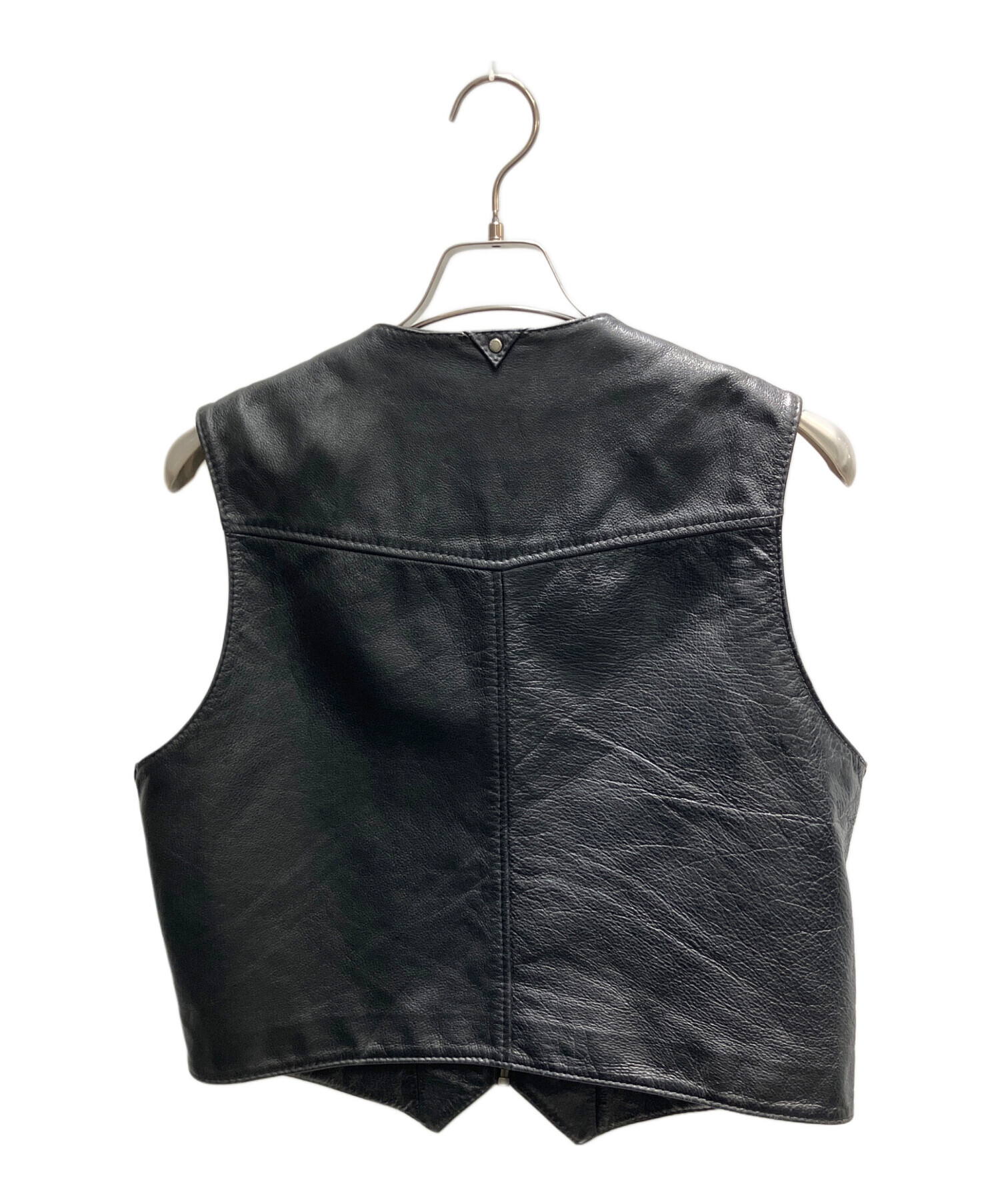 HARLEY DAVIDSON/ハーレーダビッドソン・レザーベスト！中古美品！！ 中古・古着通販】HARLEY-DAVIDSON (ハーレーダビッドソン) レザー