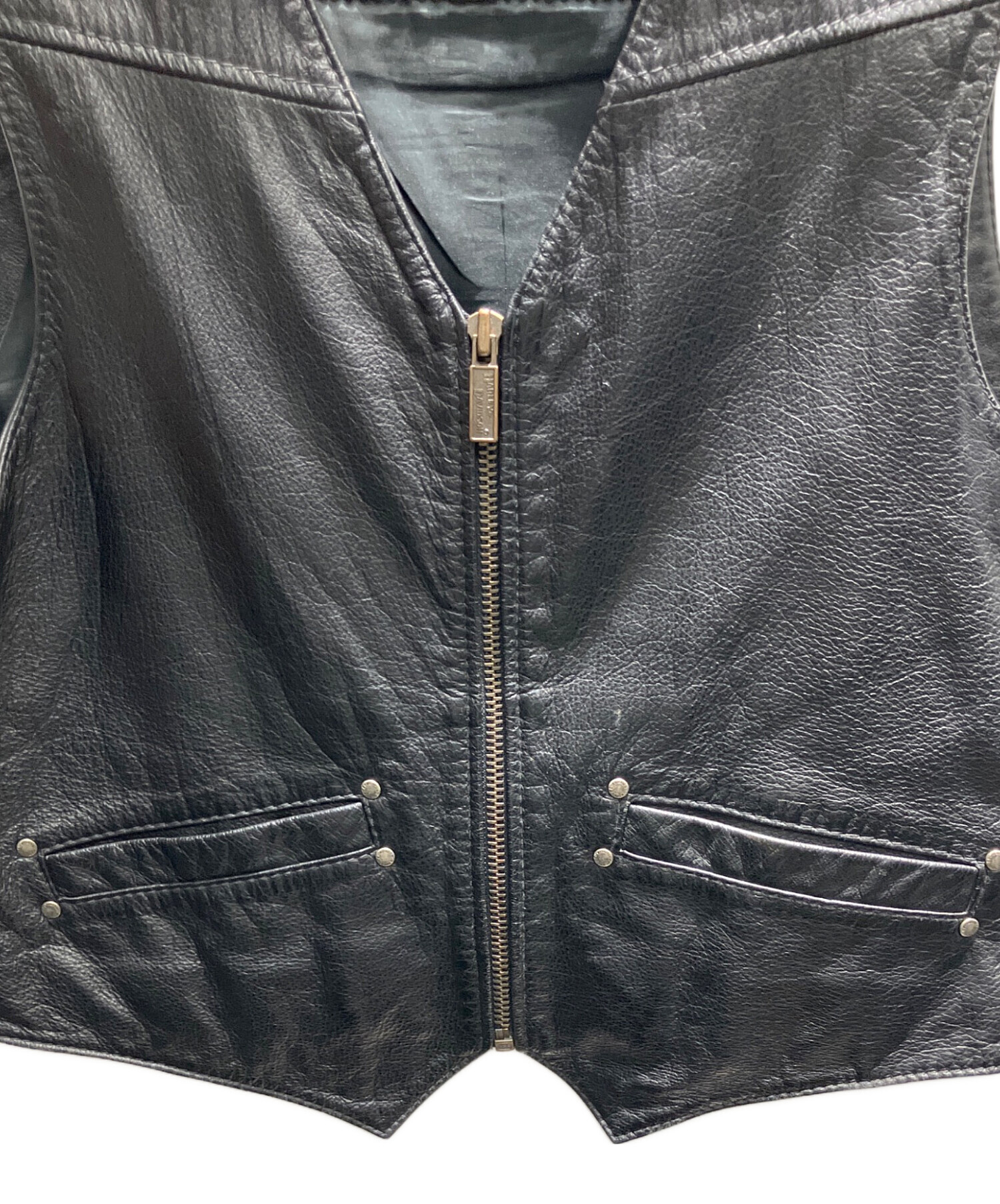 中古・古着通販】HARLEY-DAVIDSON (ハーレーダビッドソン) レザー