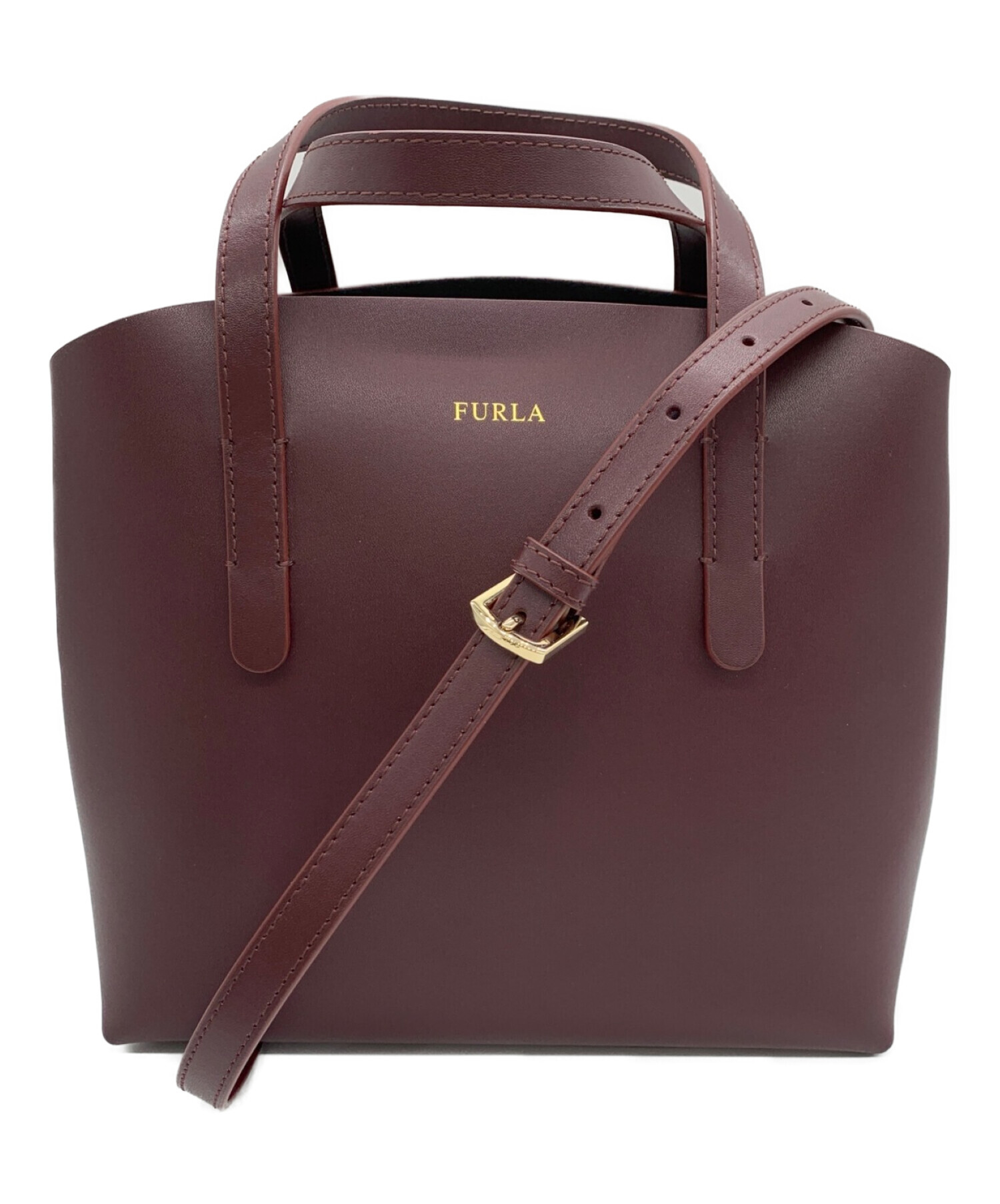 FURLA PARADISE S 2way バーガンディ ショルダーバッグ 【公式通販】
