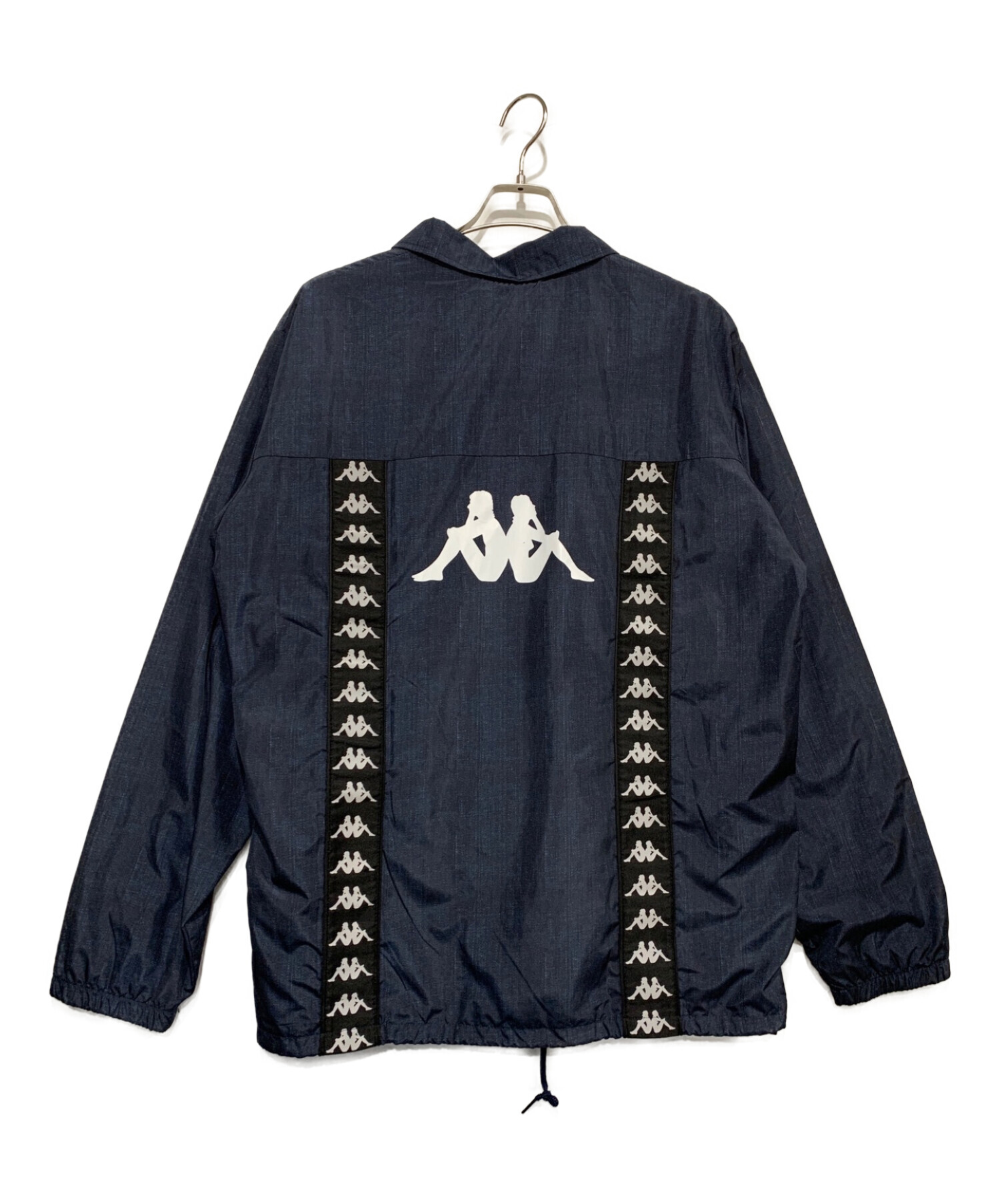 中古・古着通販】Kappa (カッパ) コーチジャケット ネイビー サイズ:Xl