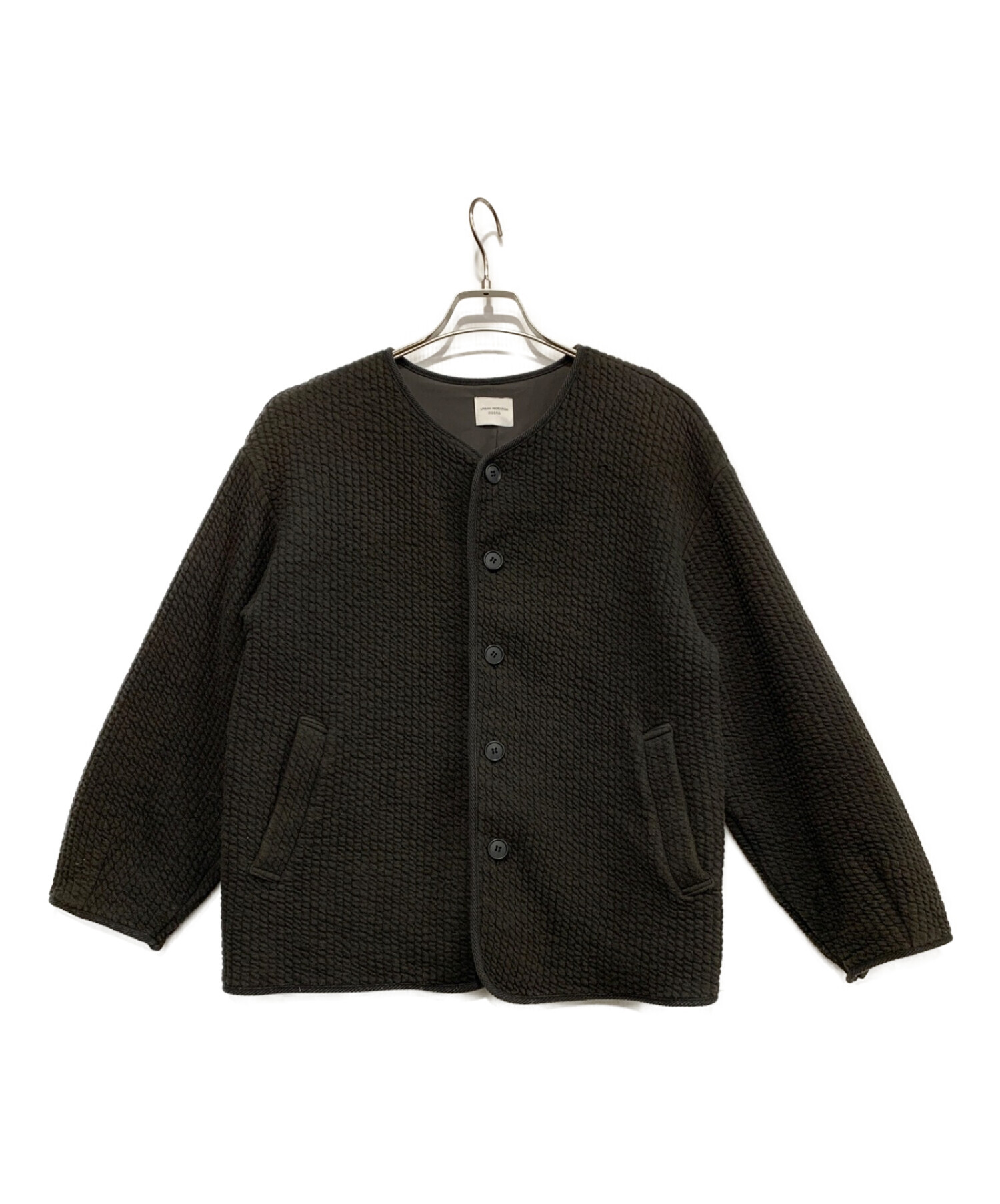 キルトノーカラージャケット アーバンリサーチドアーズ キルトノー