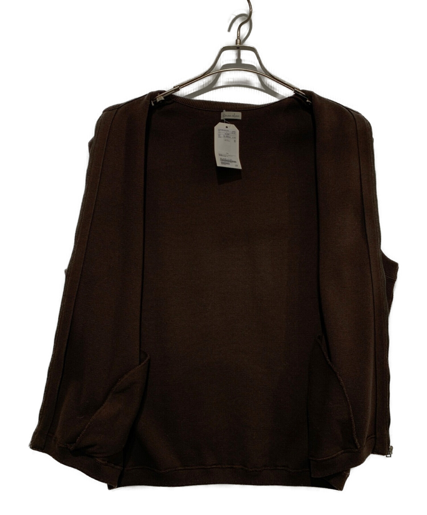 中古・古着通販】STEVEN ALAN (スティーブンアラン) MILANO ZIP VEST