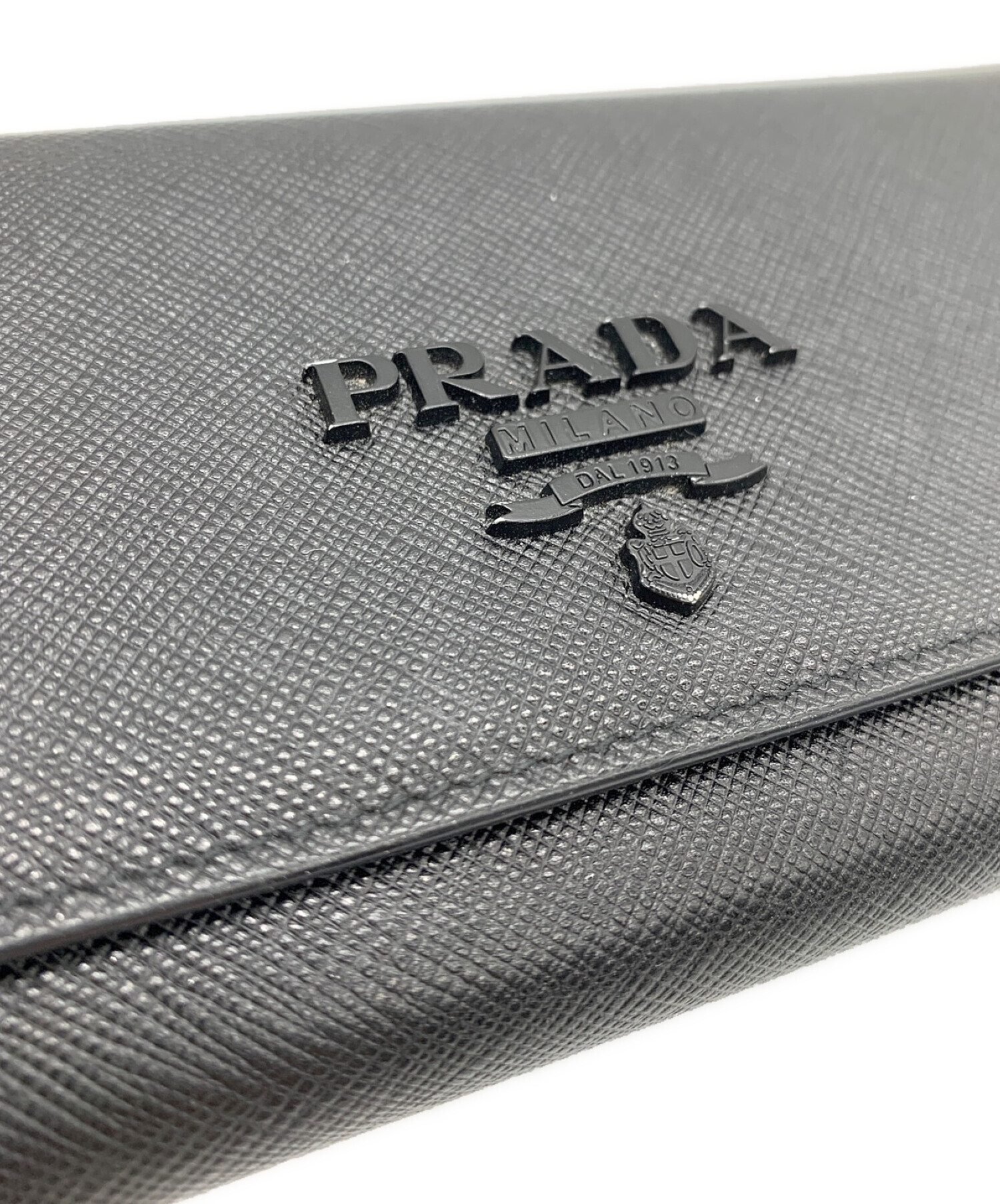 中古・古着通販】PRADA (プラダ) 長財布 ブラック｜ブランド・古着通販 