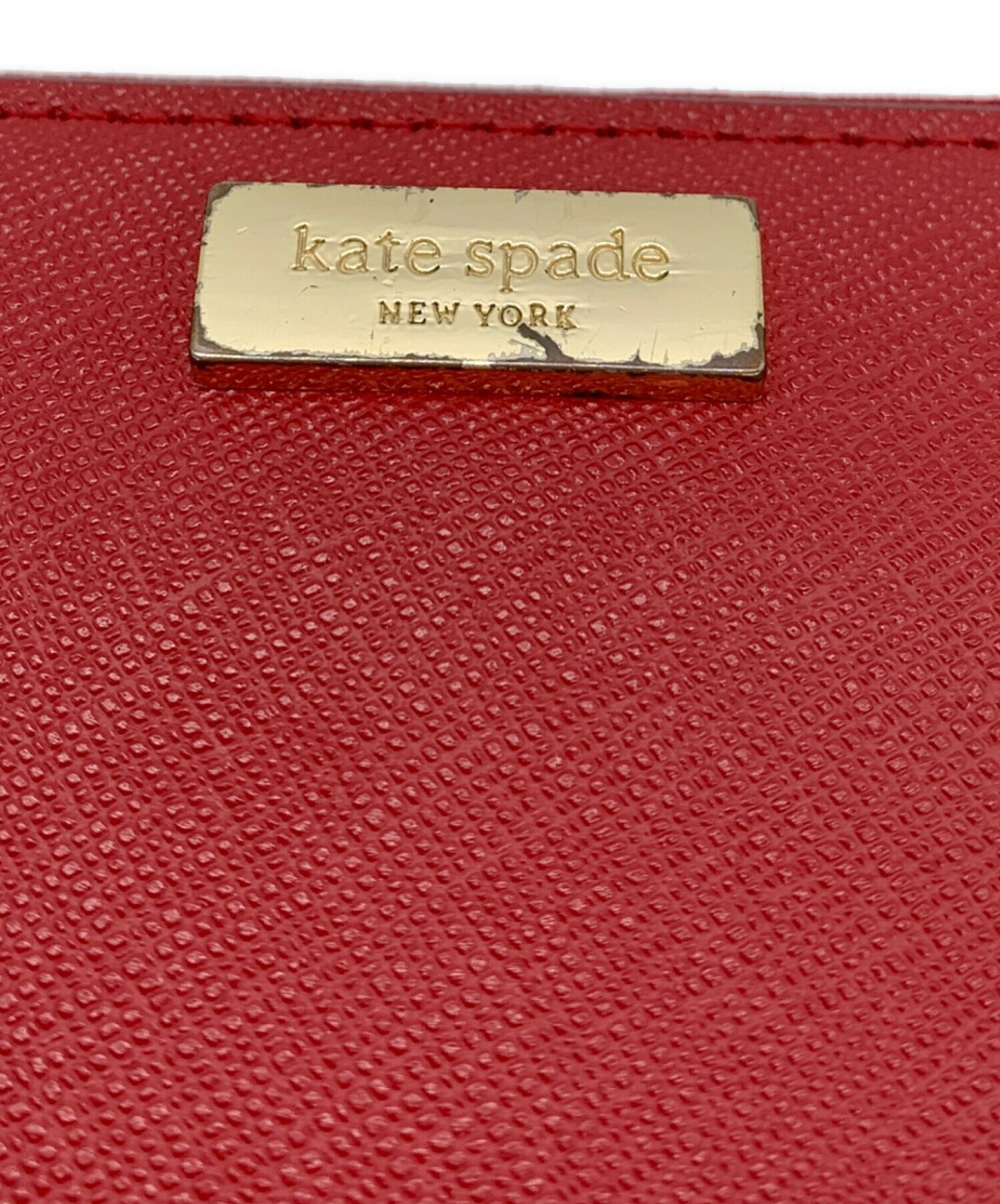 中古・古着通販】Kate Spade (ケイトスペード) 長財布 レッド
