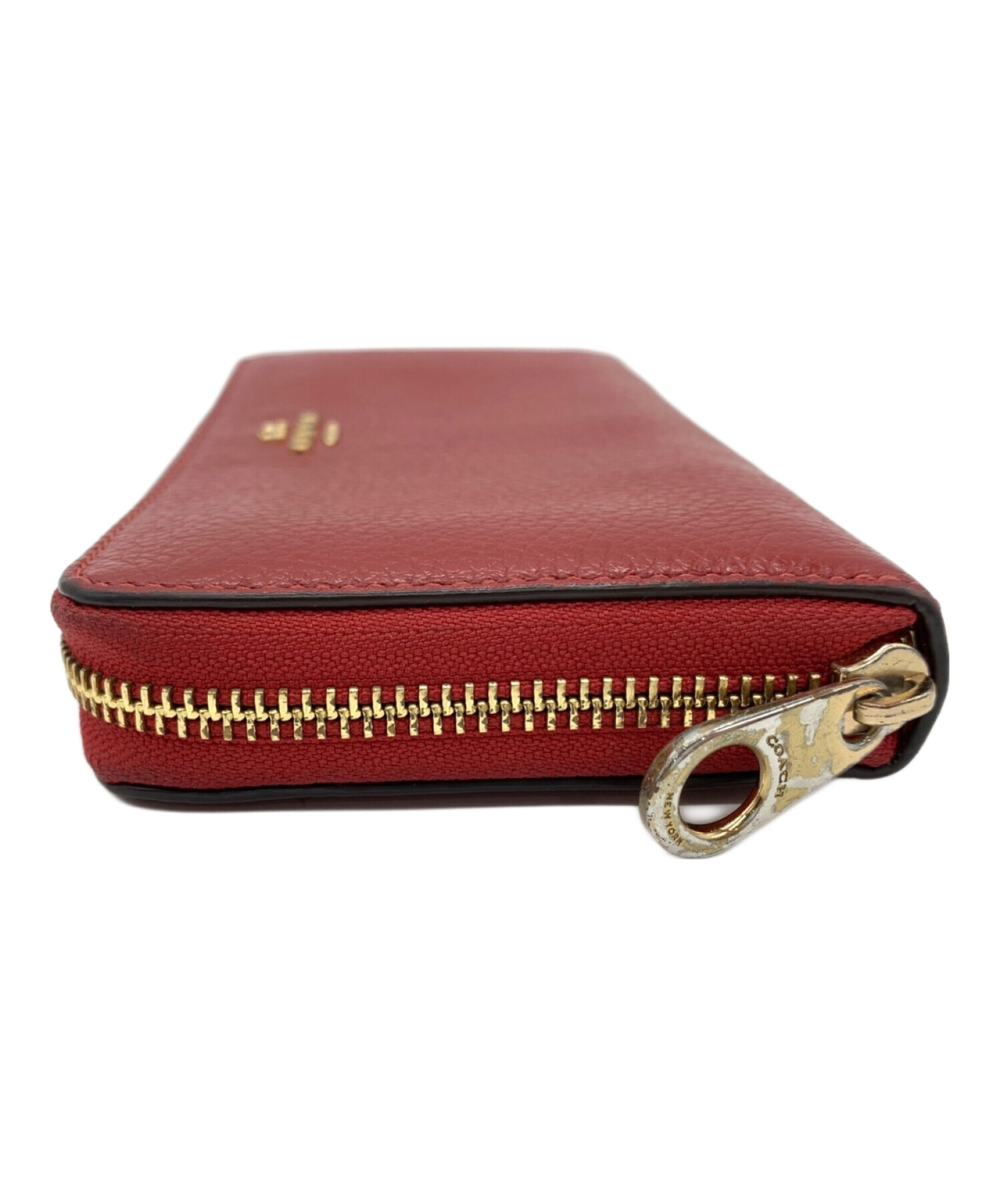 中古・古着通販】COACH (コーチ) 長財布 レッド｜ブランド・古着通販 