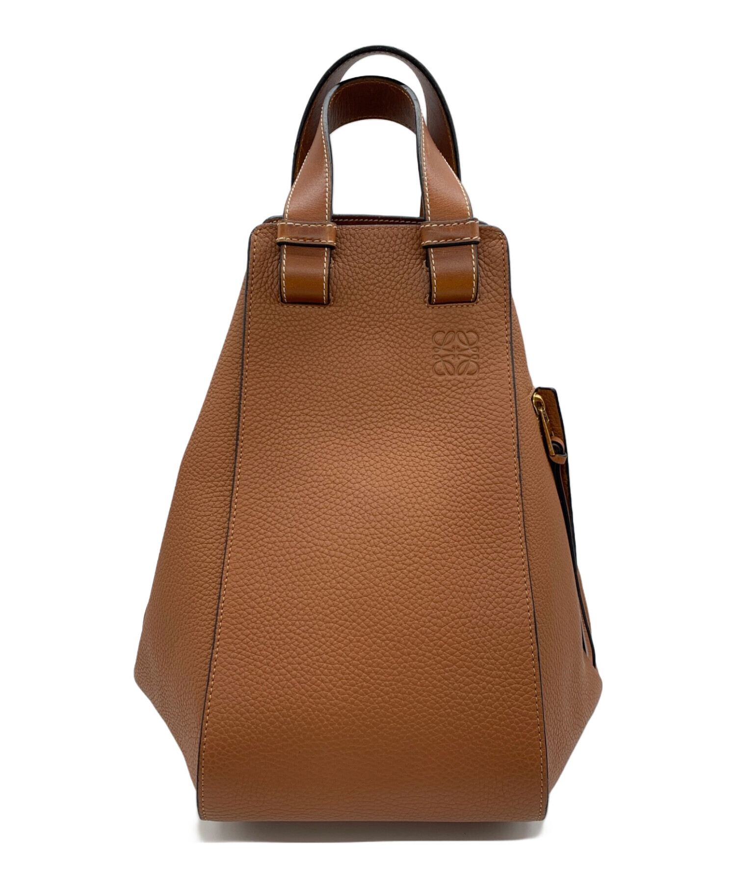 中古・古着通販】LOEWE (ロエベ) ハンモックバッグ ブラウン｜ブランド 