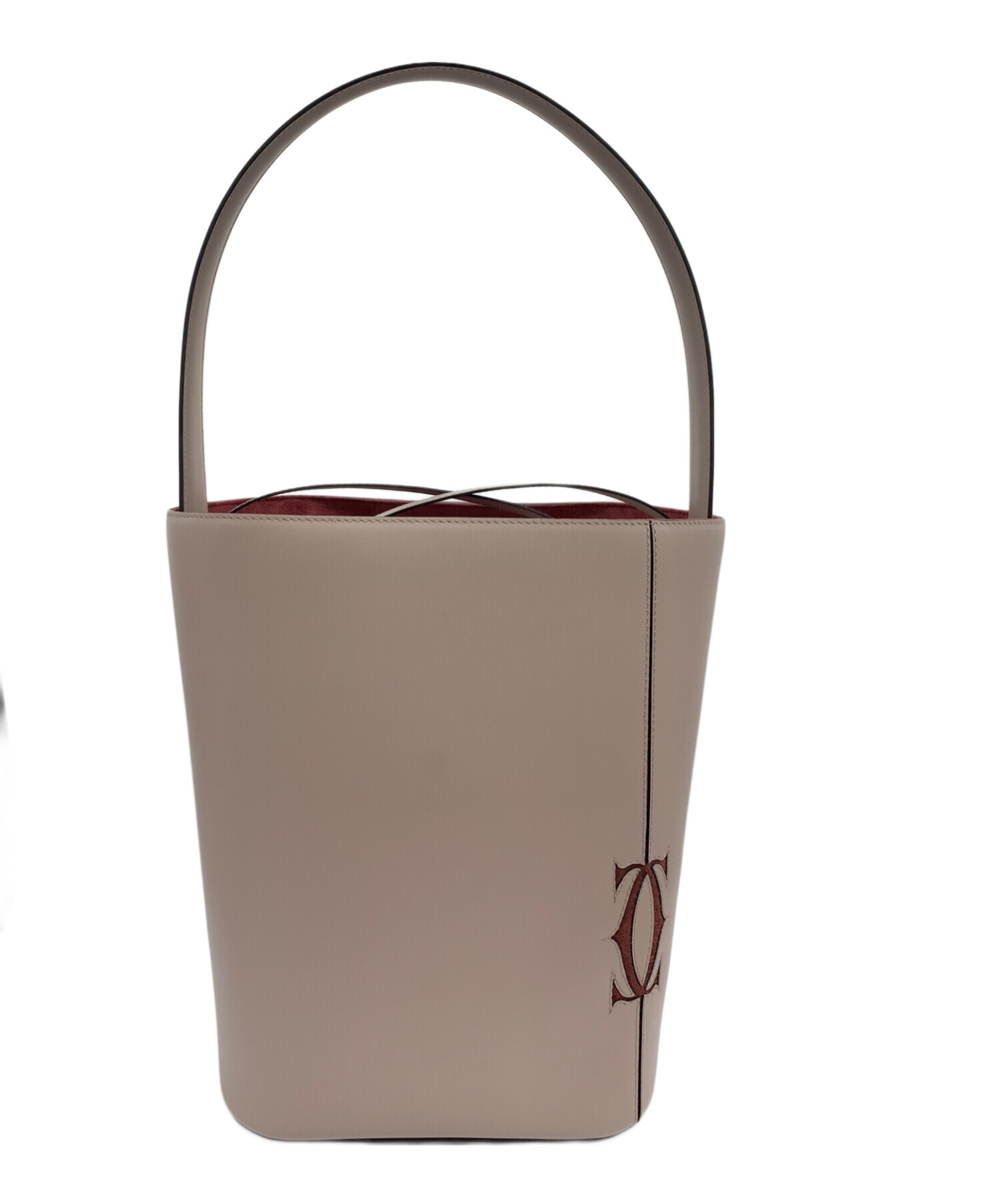中古・古着通販】Cartier (カルティエ) バスケットバッグ グレー 