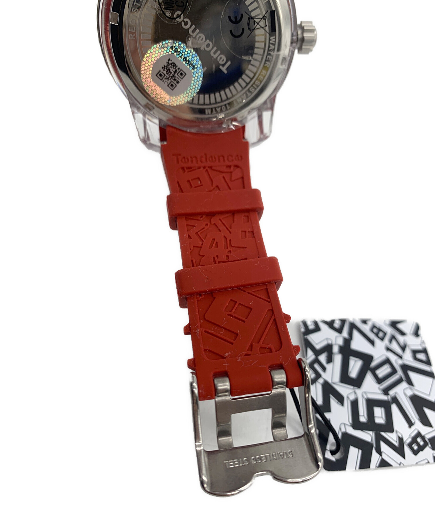 中古・古着通販】tendence (テンデンス) リストウォッチ レッド