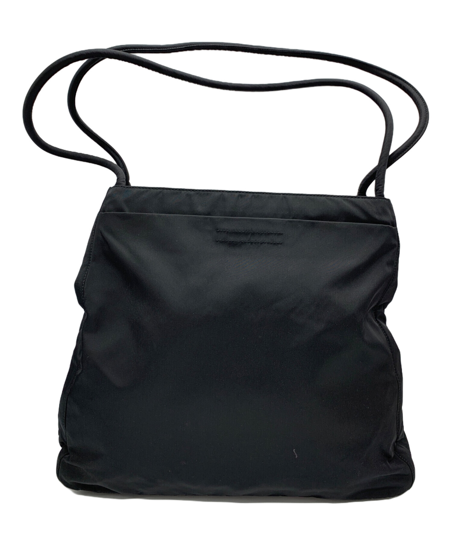 中古・古着通販】PRADA (プラダ) ナイロンハンドバッグ ブラック