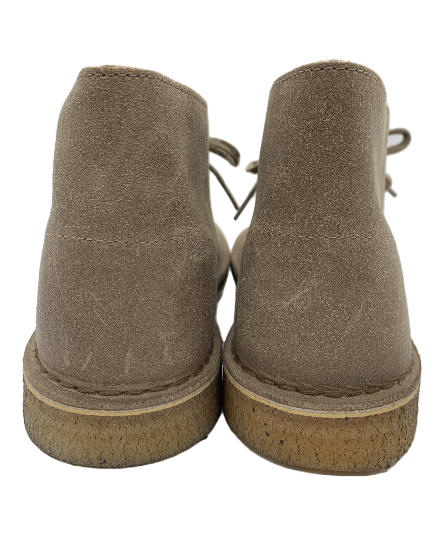 中古・古着通販】CLARKS (クラークス) デザートブーツ ベージュ サイズ