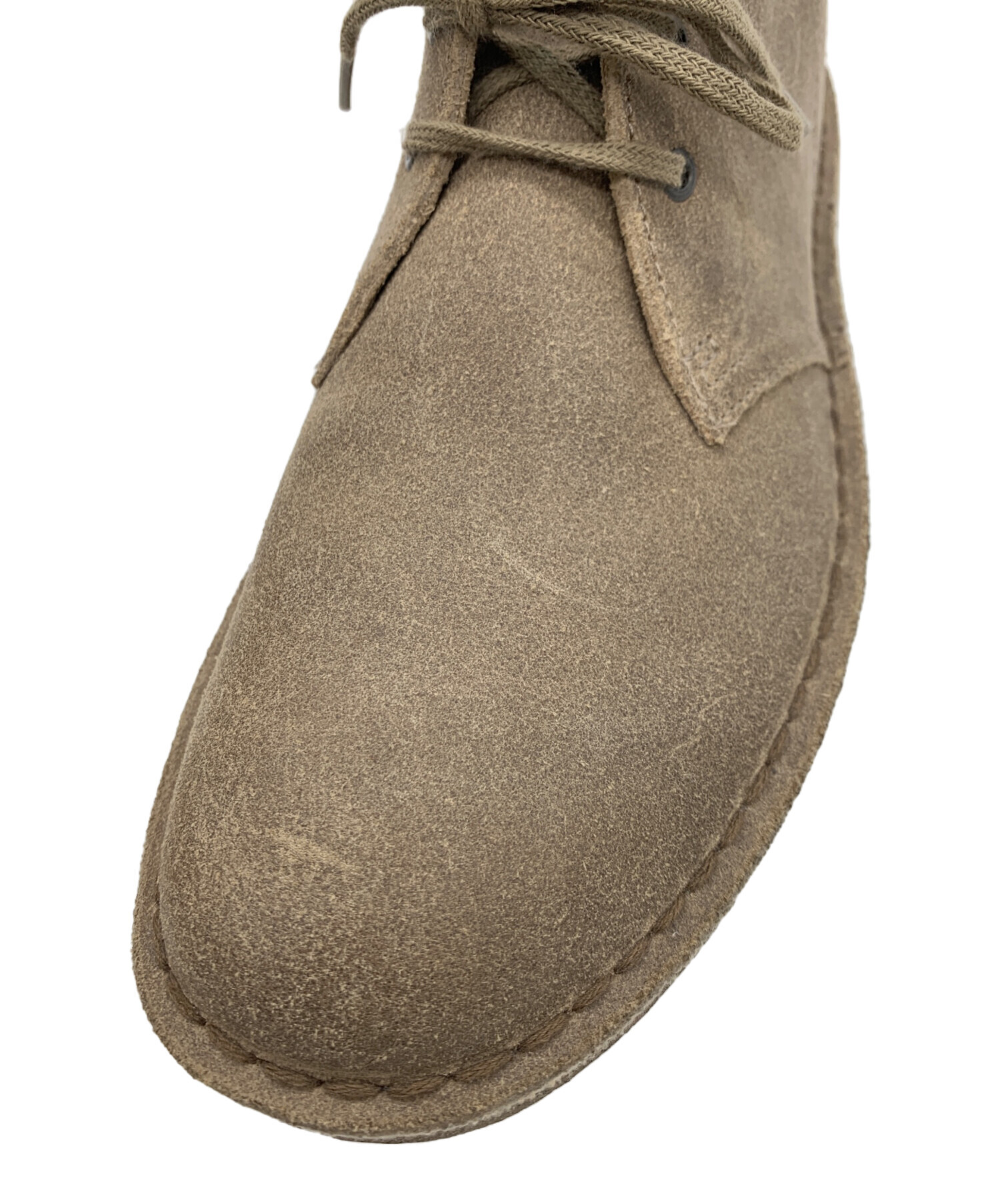中古・古着通販】CLARKS (クラークス) デザートブーツ ベージュ サイズ