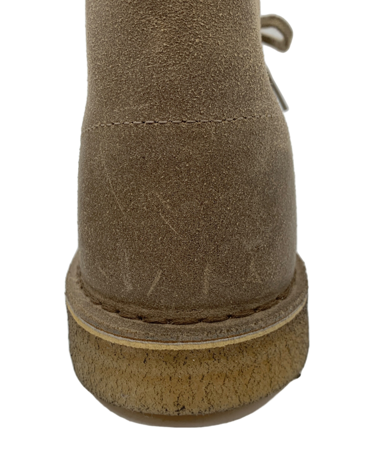 中古・古着通販】CLARKS (クラークス) デザートブーツ ベージュ サイズ
