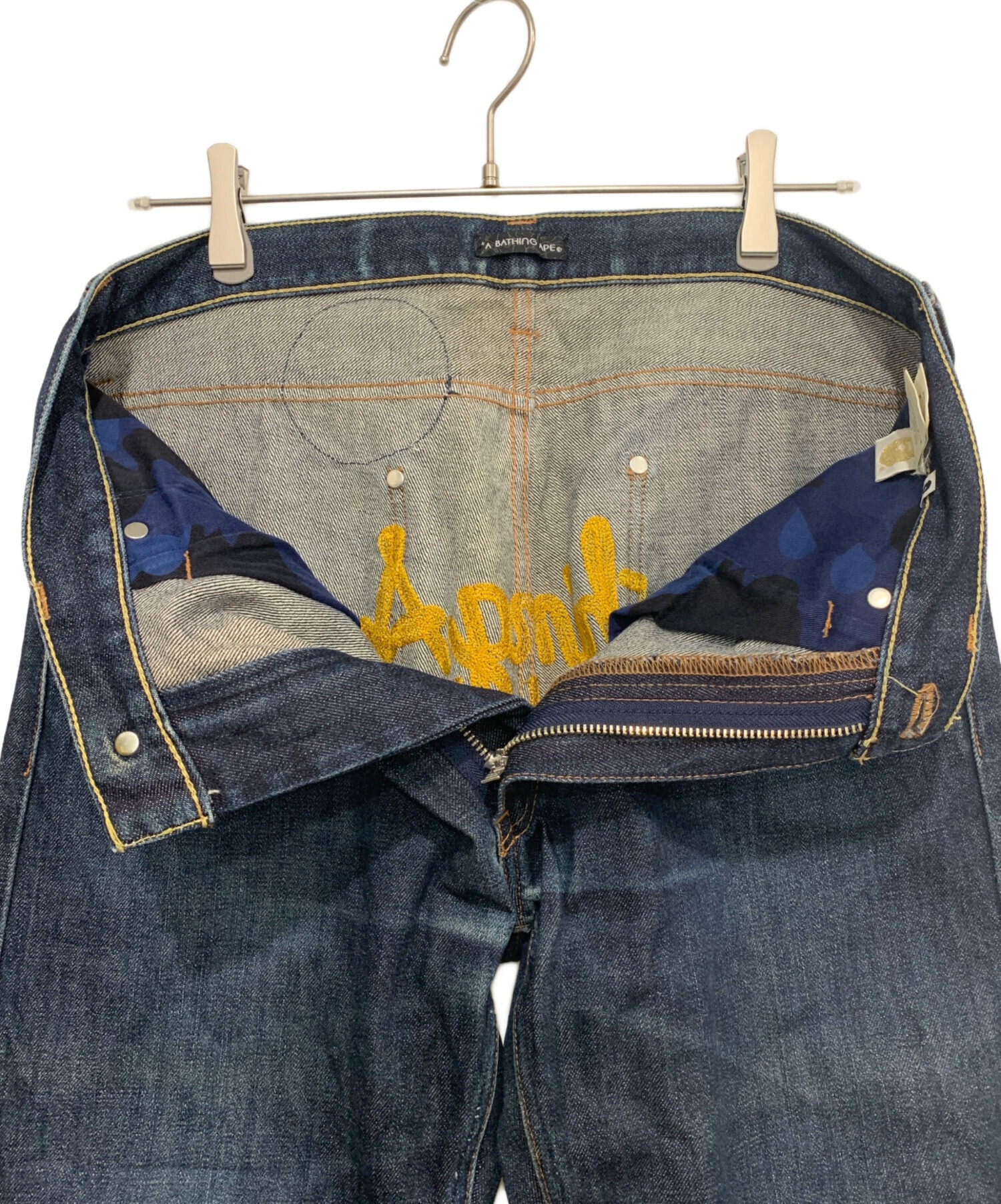 中古・古着通販】A BATHING APE (アベイシングエイプ) バック刺繍