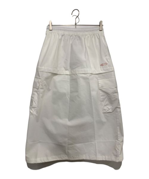 中古・古着通販】NIKE (ナイキ) ナイロンスカート ホワイト