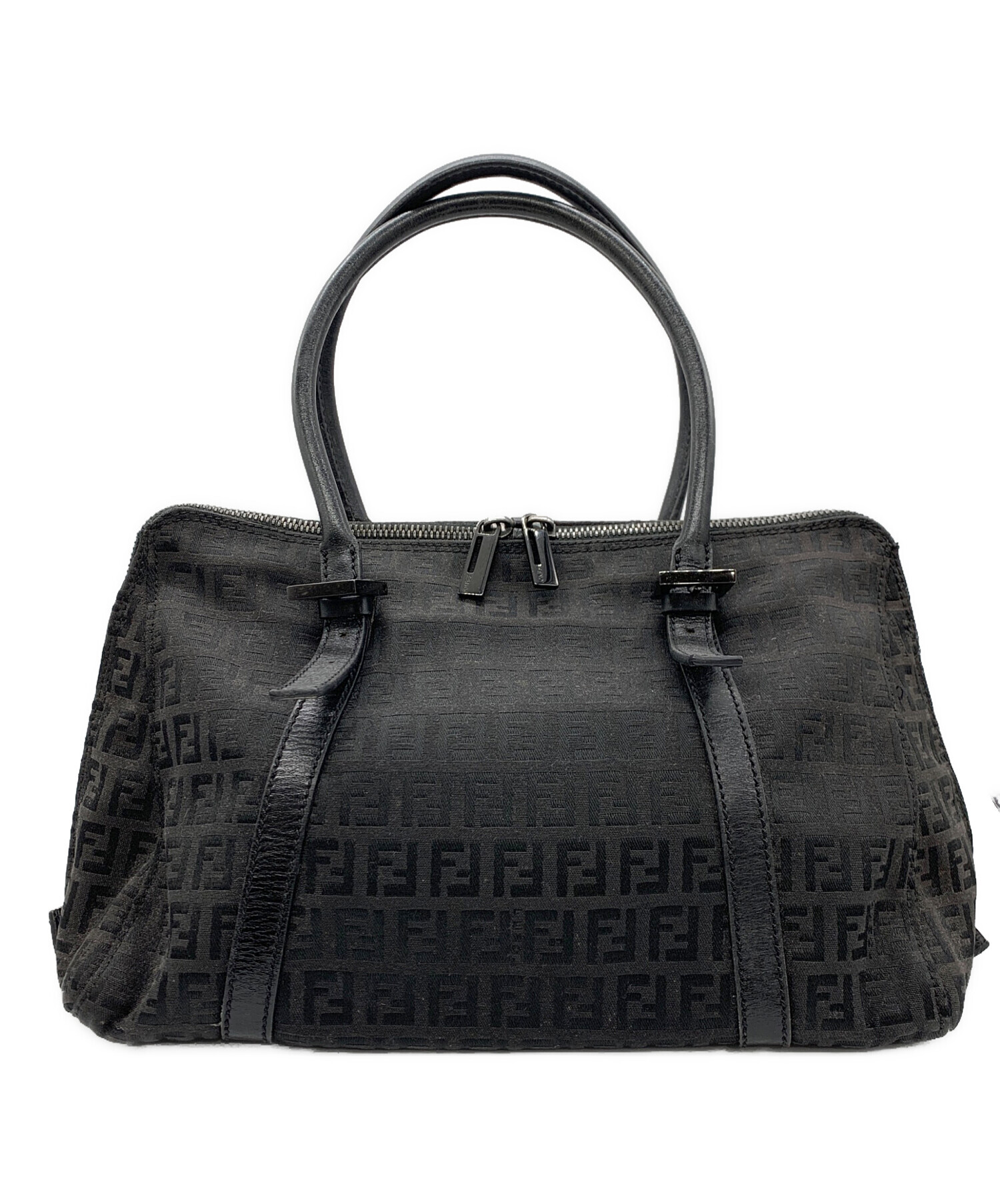 中古・古着通販】FENDI (フェンディ) ハンドバッグ ブラック｜ブランド  