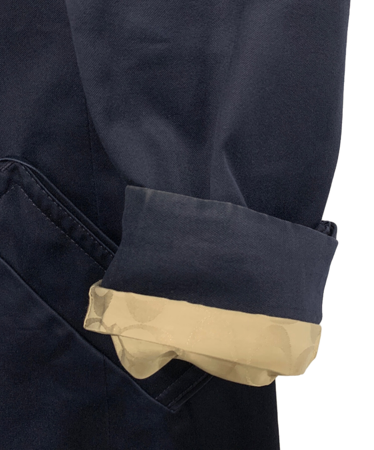 中古・古着通販】COACH (コーチ) トレンチコート ネイビー サイズ:S