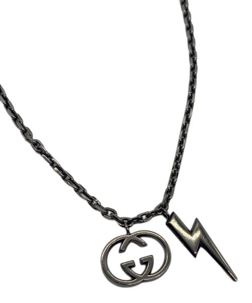 【正規品】未使用に近い‼️GUCCI ネックレス 中古・古着通販】GUCCI (グッチ) ネックレス シルバー｜ブランド・古着