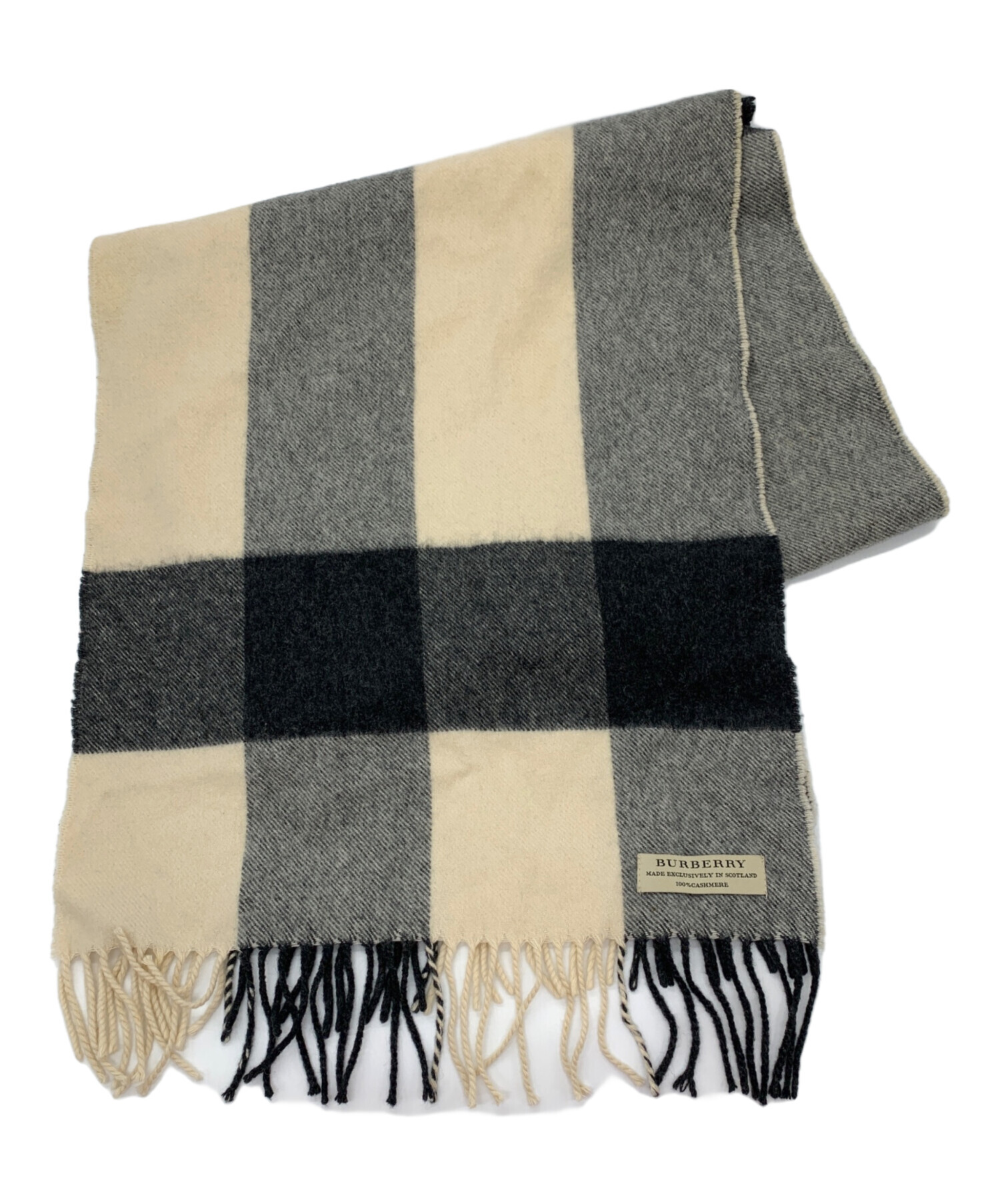 BURBERRY カシミヤマフラー ベージュ 【公式通販】