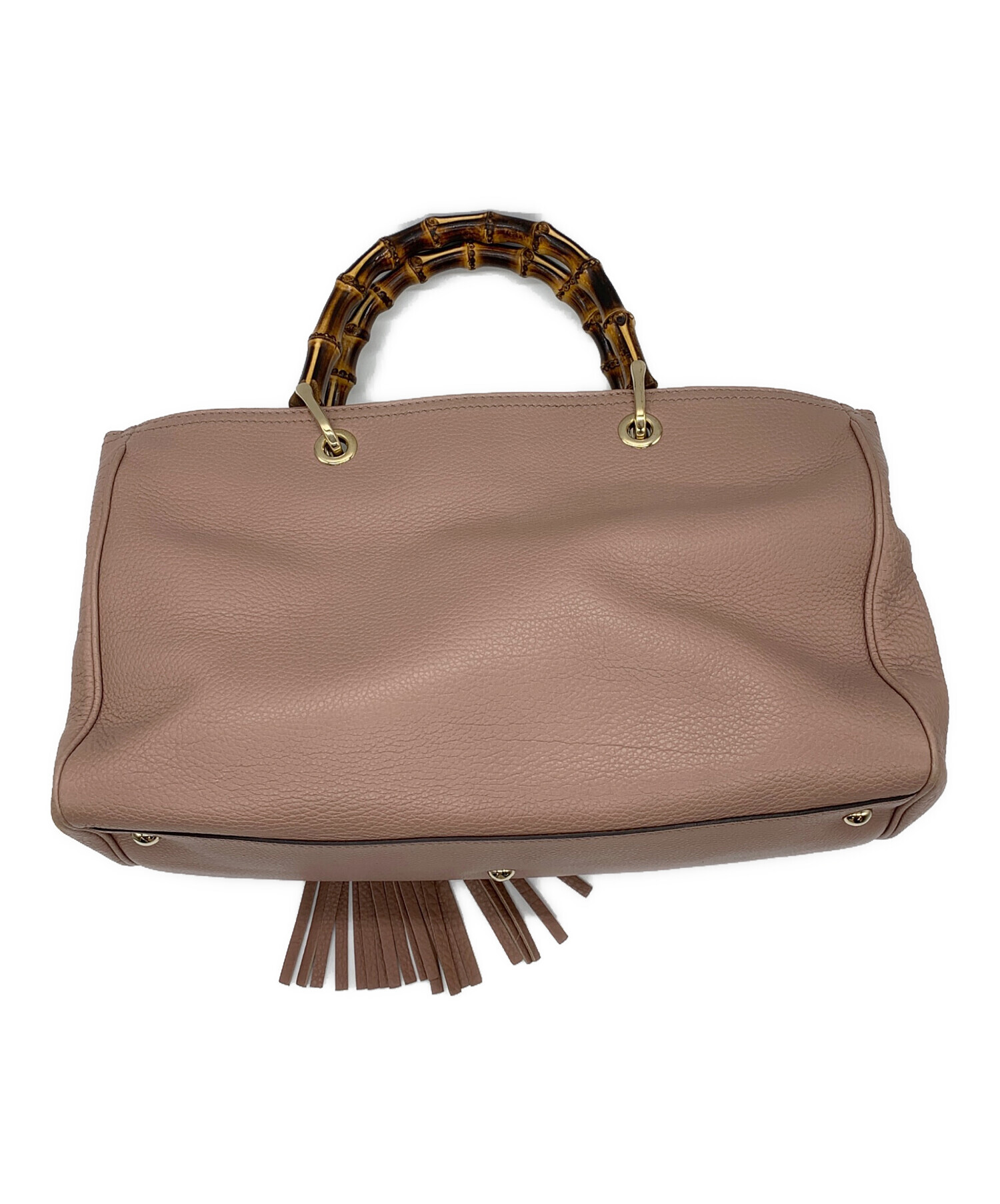 中古・古着通販】GUCCI (グッチ) バンブーショッパーミディアムトート