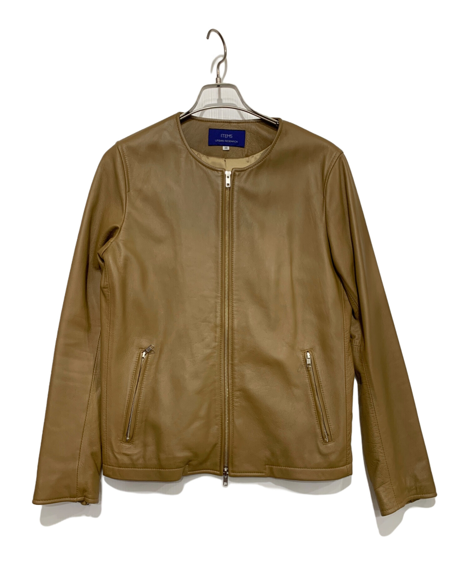 アーバンリサーチ ラムレザージャケット URBAN RESEARCH ROSSO