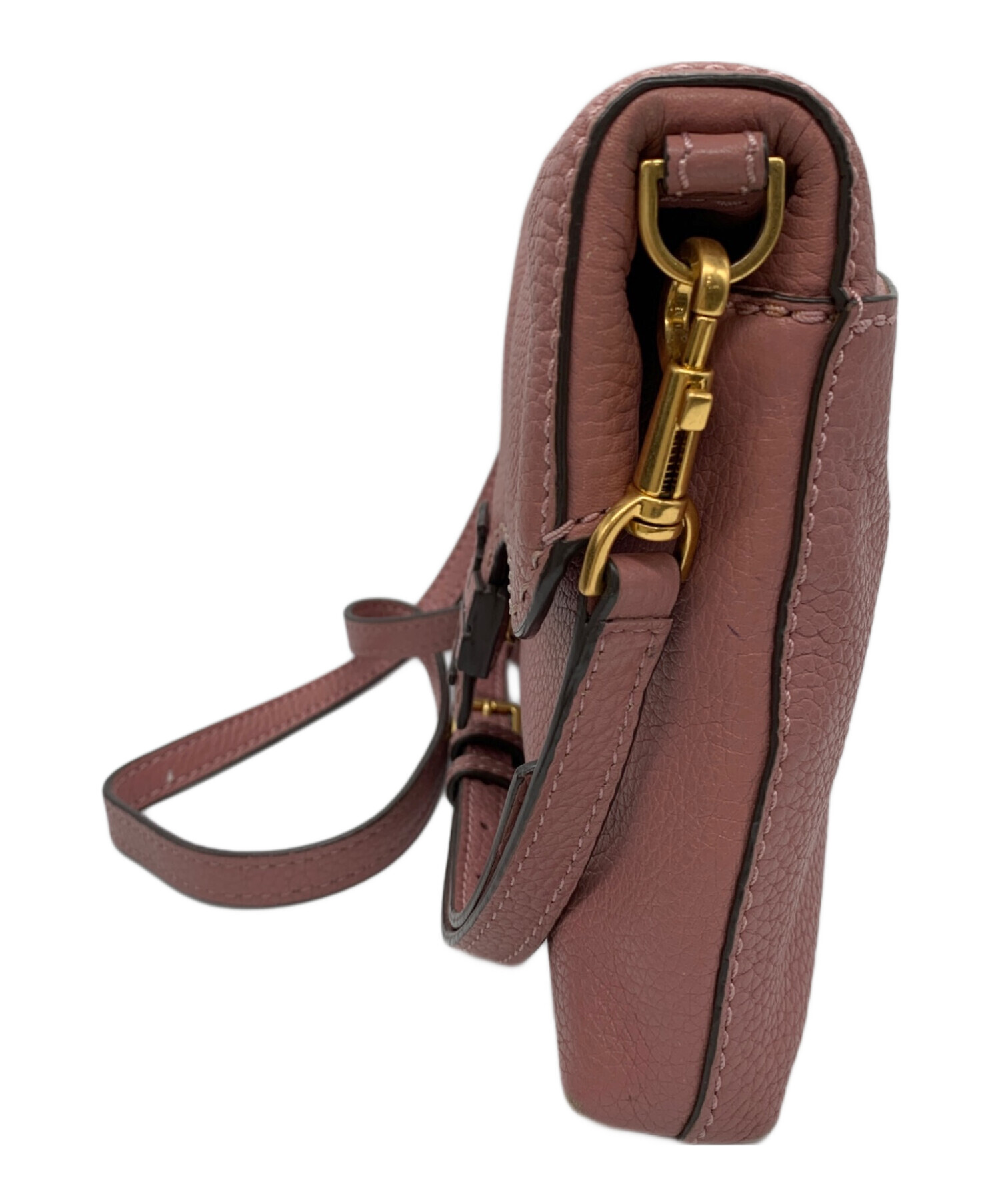 トリーバーチ☆マックグローフラップクロスボディー☆美品 中古・古着通販】TORY BURCH (トリーバーチ) マックグローウォレット