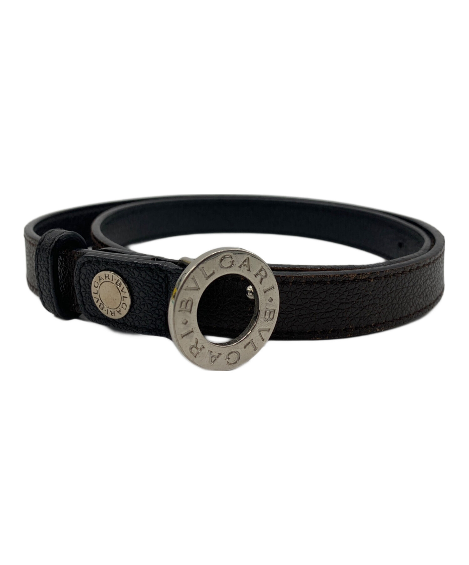 中古・古着通販】BVLGARI (ブルガリ) ベルト ブラック｜ブランド・古着