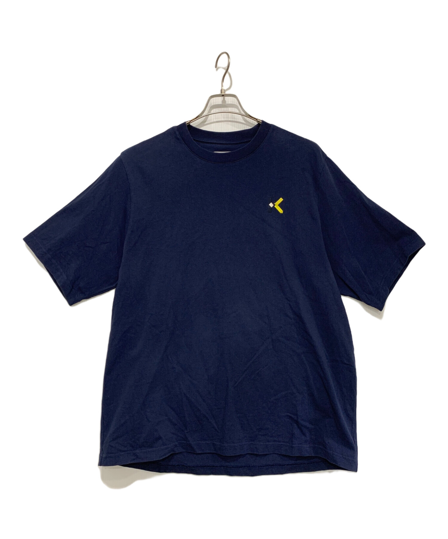 中古・古着通販】KENZO (ケンゾー) 刺繍半袖Tシャツ ネイビー サイズ:M 