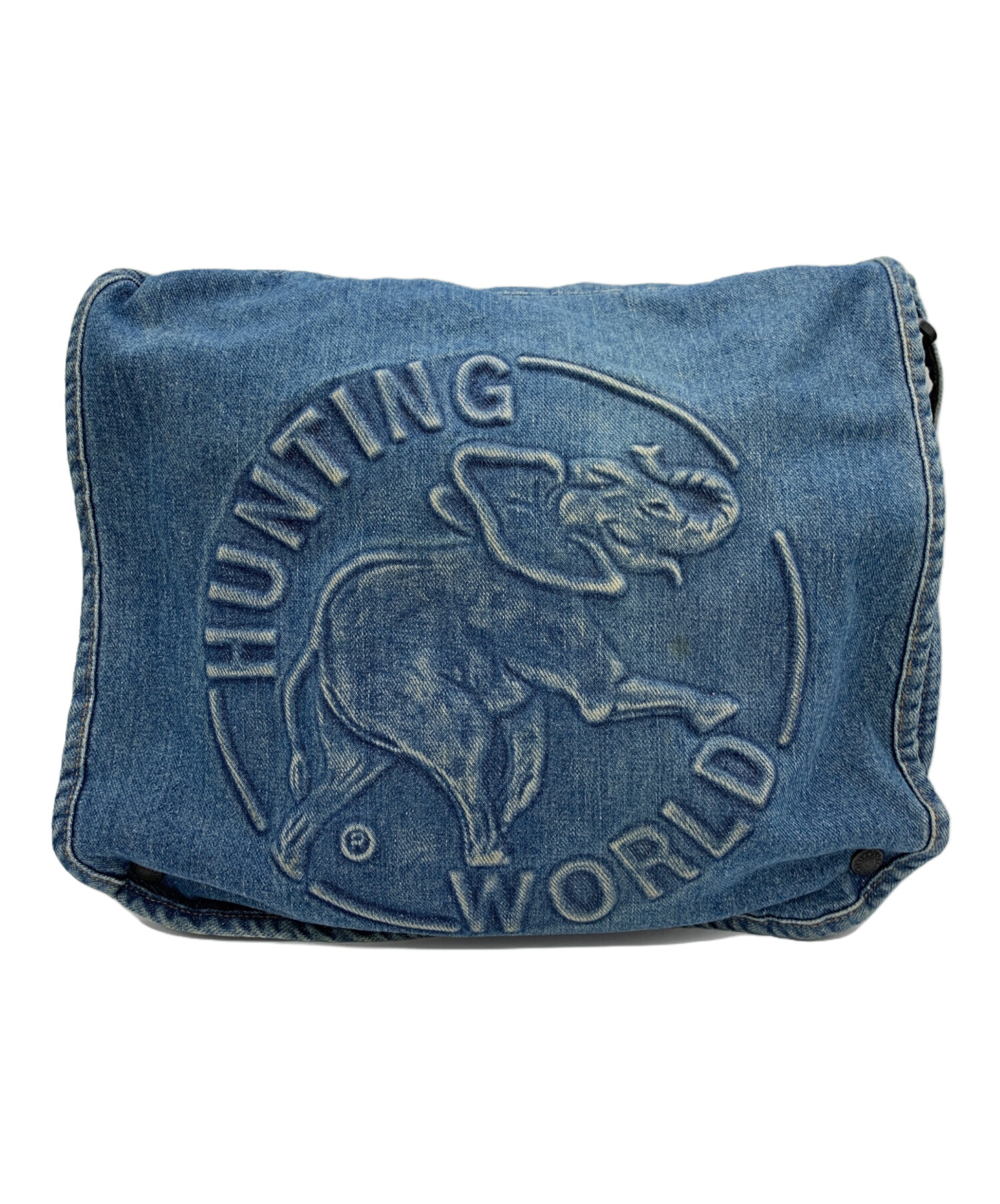 HUNTING WORLD ハンティングワールド デニム トートバッグ 再値下げ 
