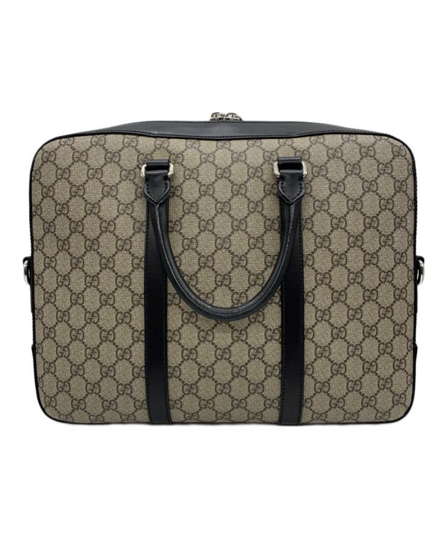中古・古着通販】GUCCI (グッチ) ビジネスバッグ ブラウン｜ブランド